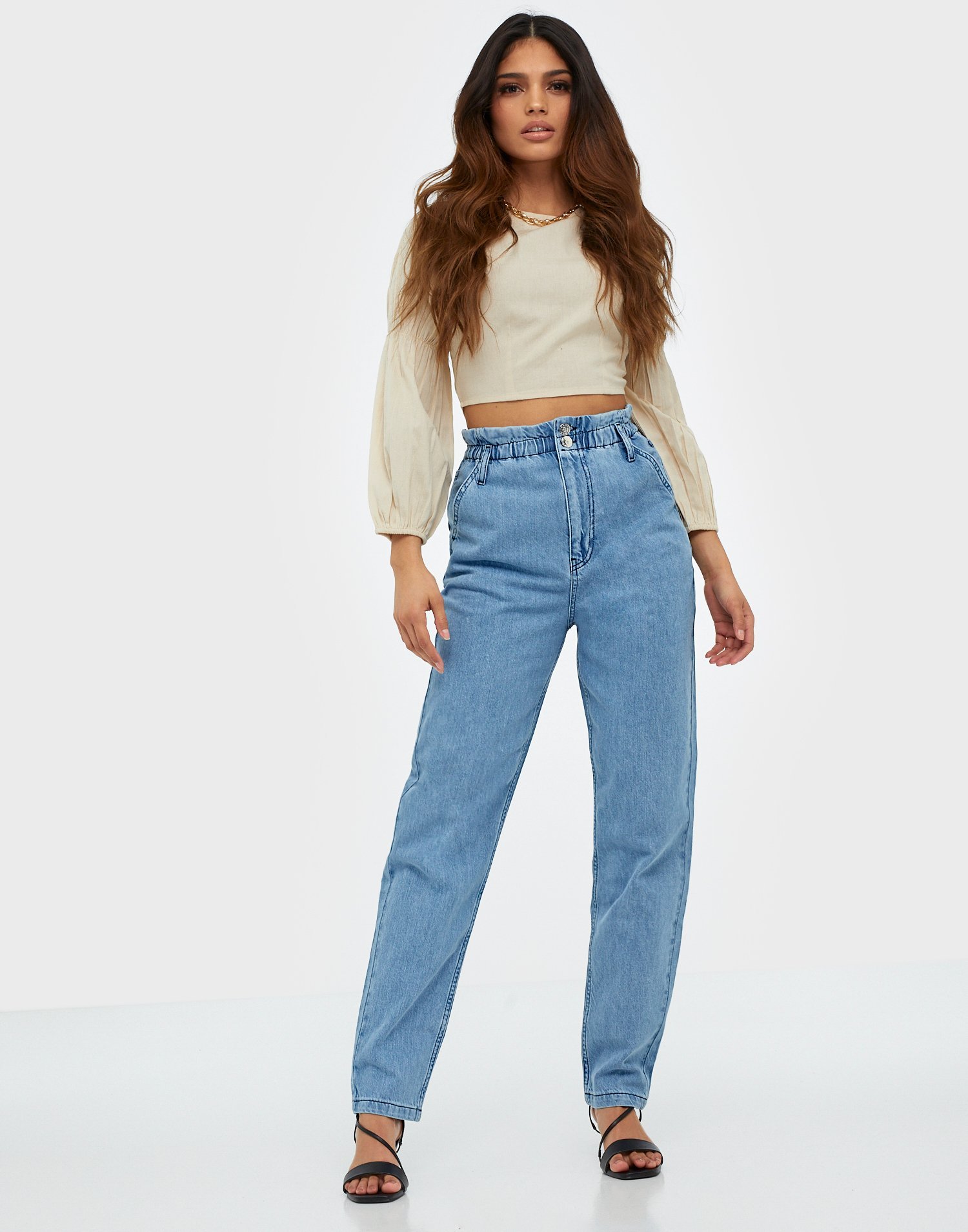soft loose jeans