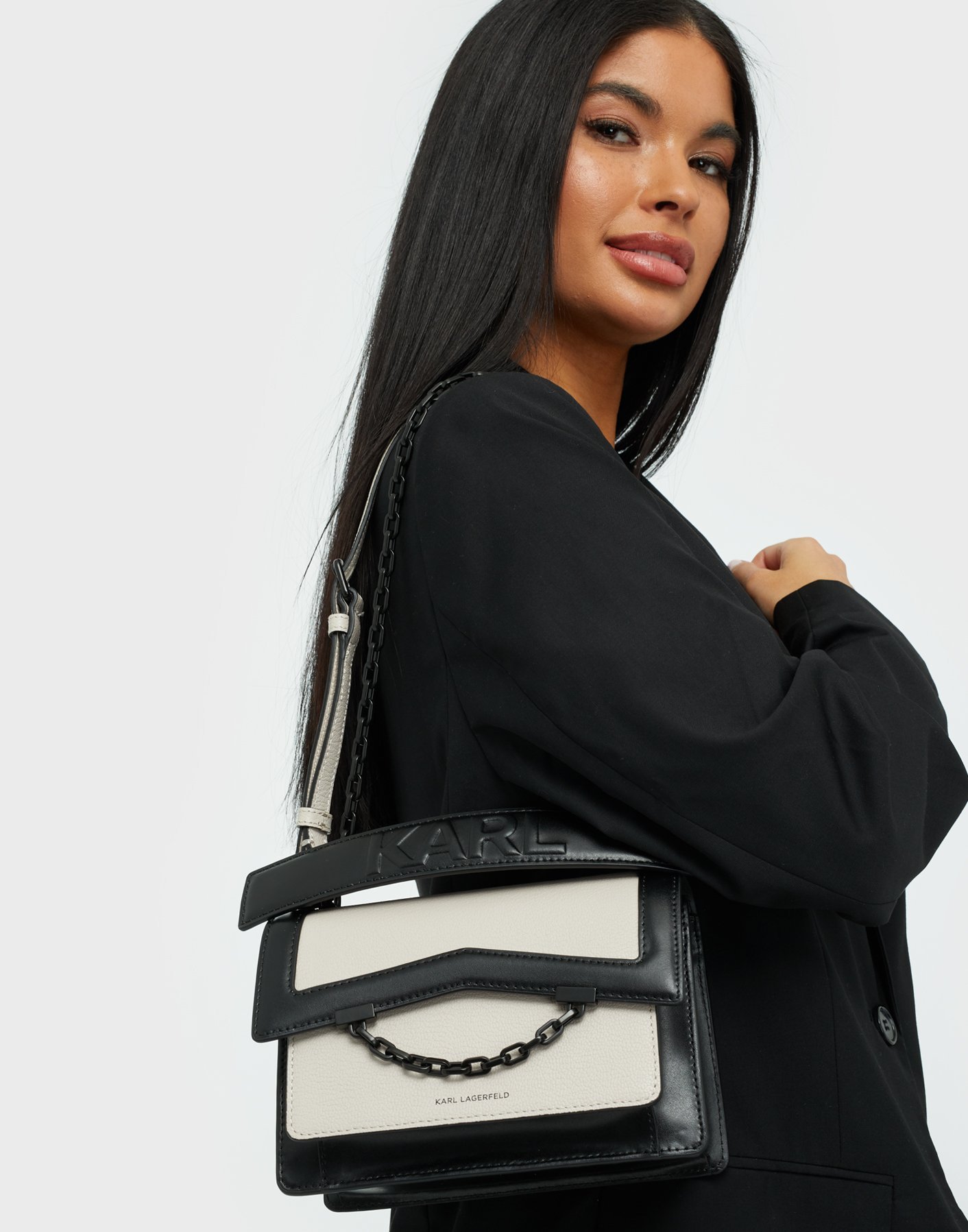 Karl Lagerfeld K/Karl Seven Frame Shoulderbag Axelremsväskor