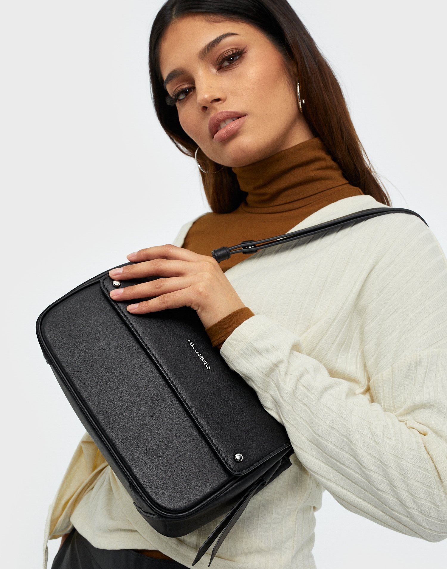 Karl Lagerfeld K/Ikon Shoulderbag Axelremsväskor