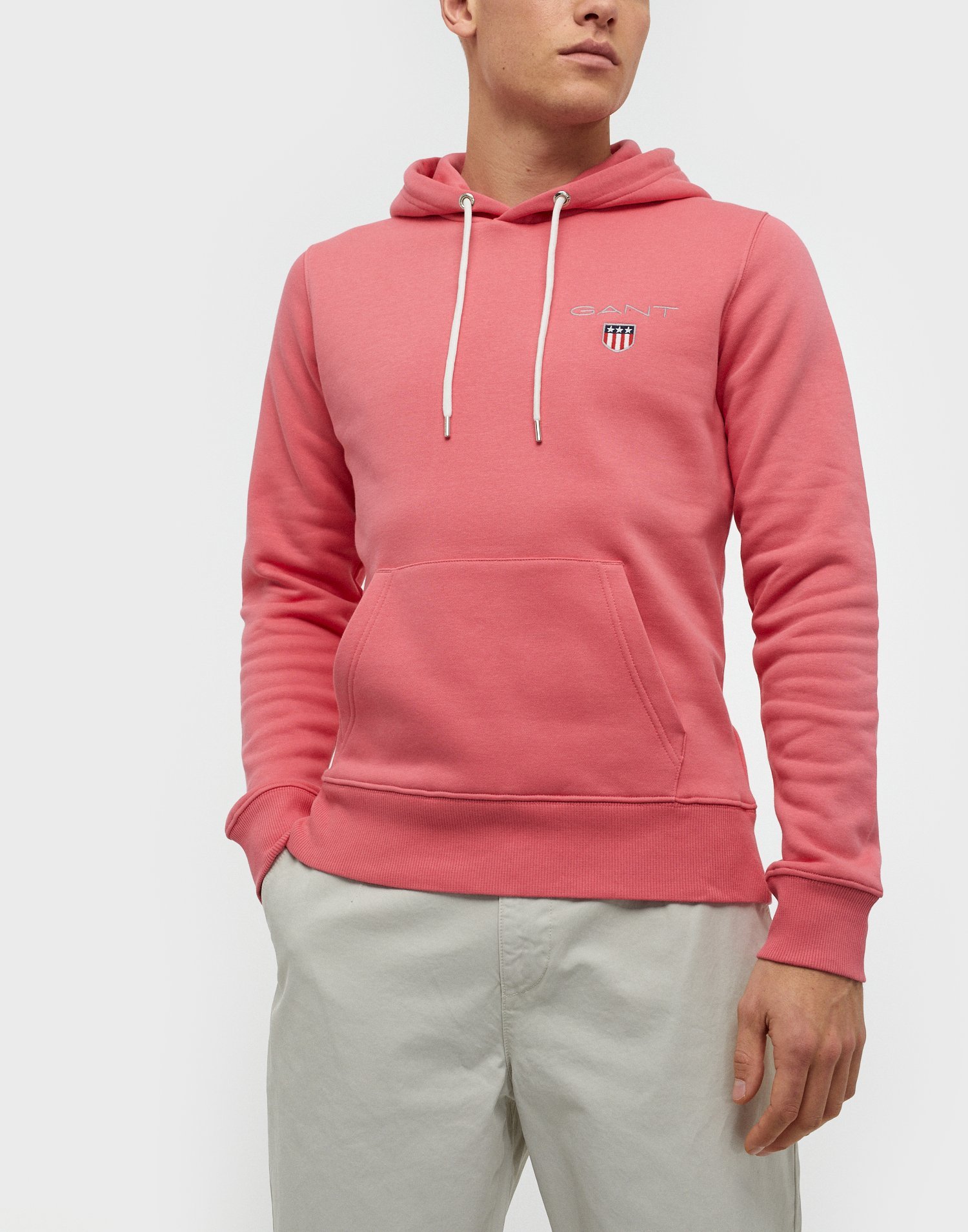 gant red hoodie