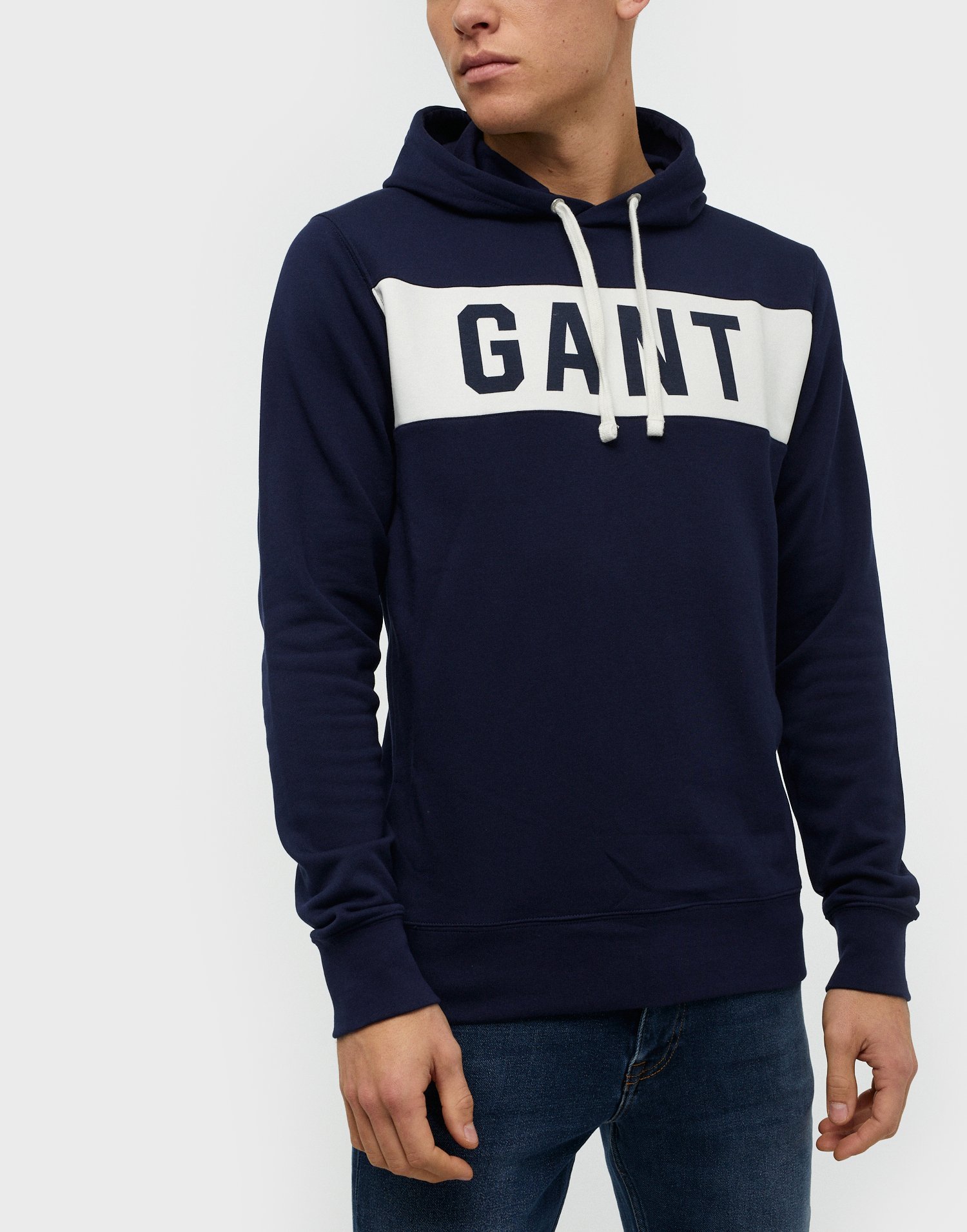 gant logo hoodie