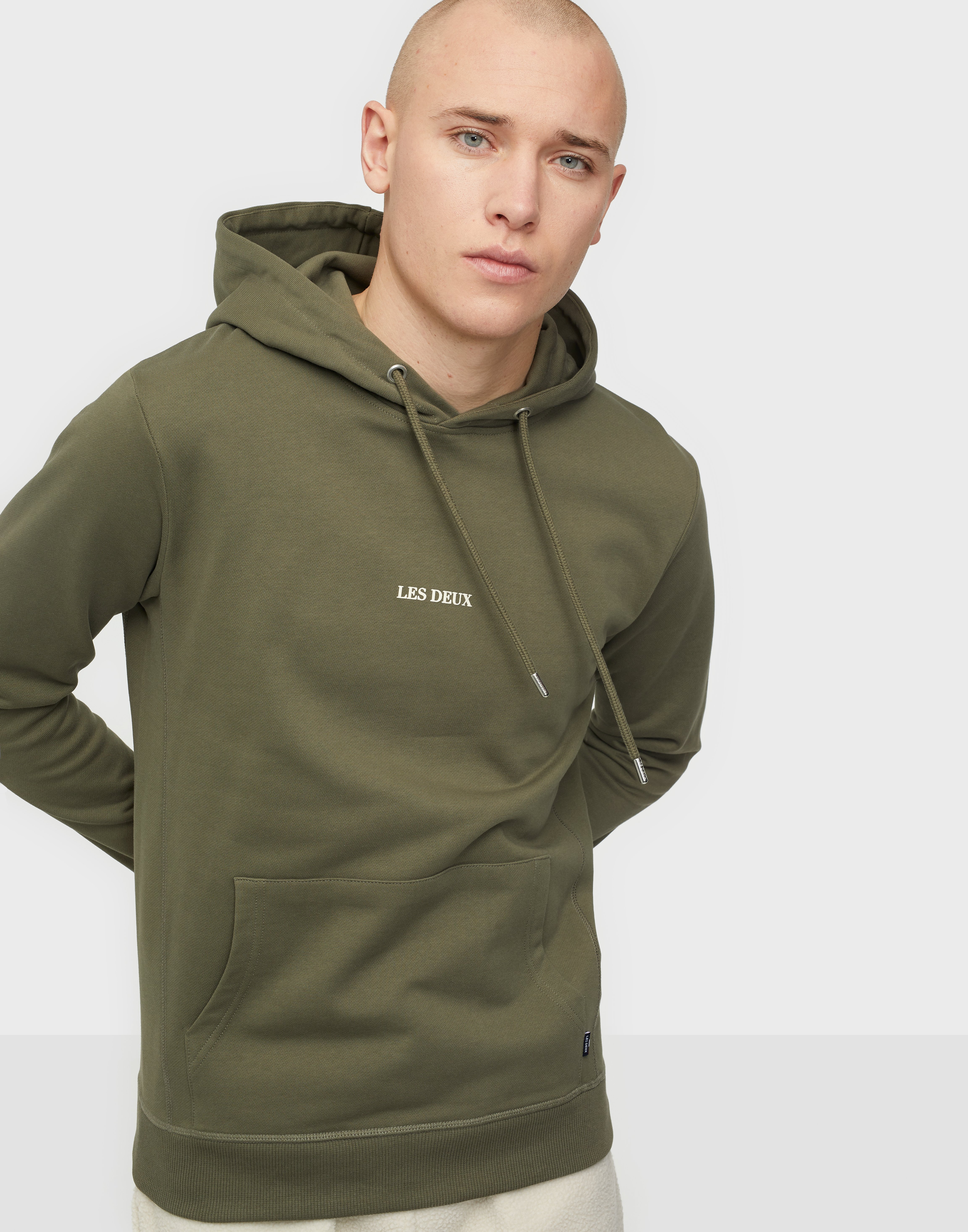 les deux fleece hoodie