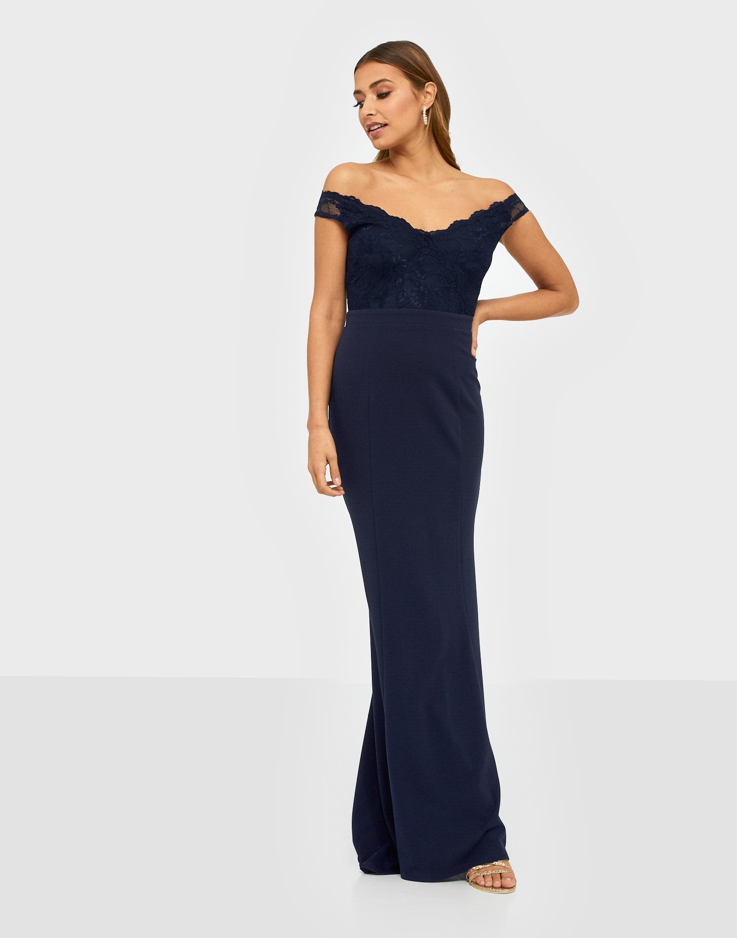 connected sequined lace cutout sheath dress