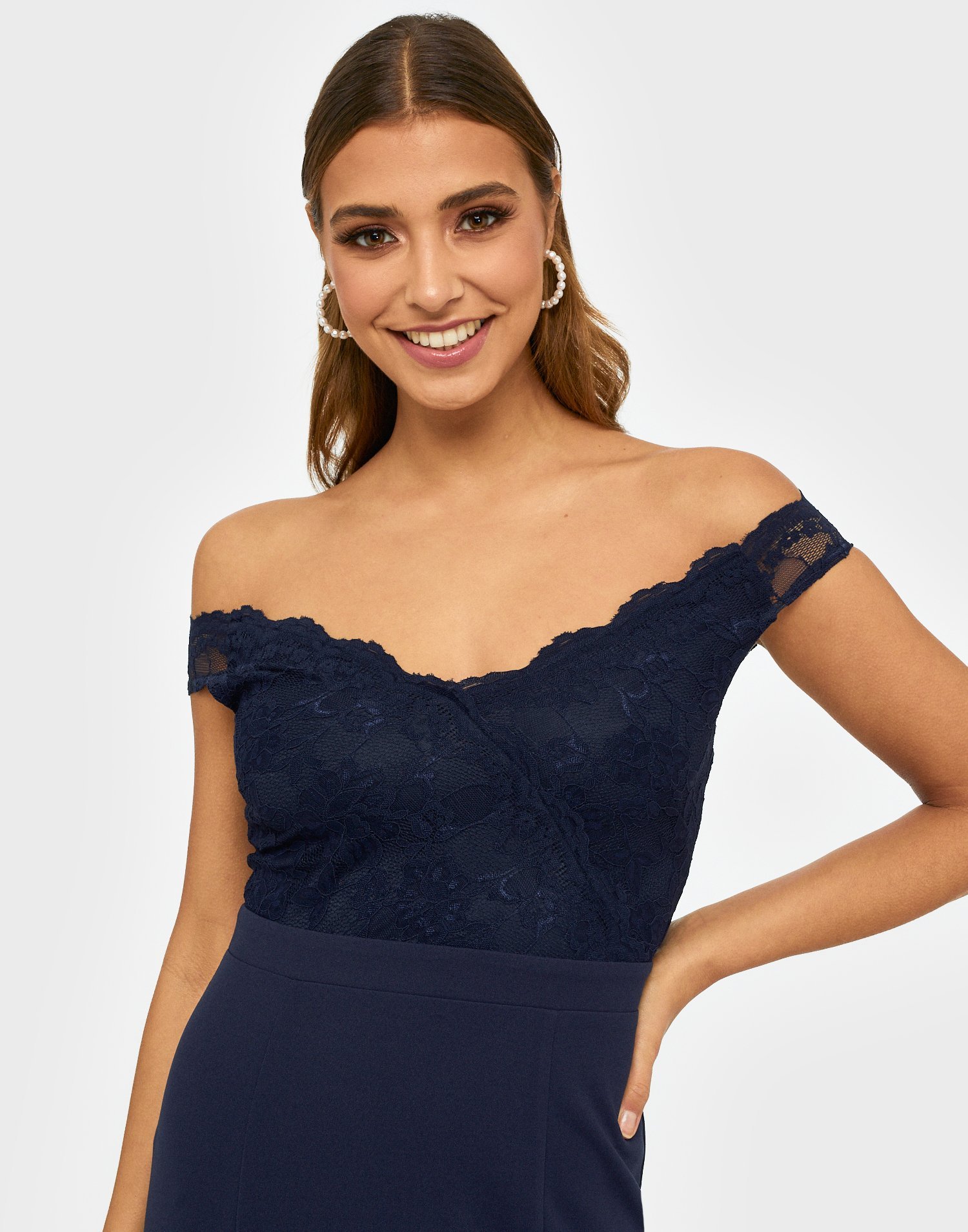 nly eve mermaid lace gown