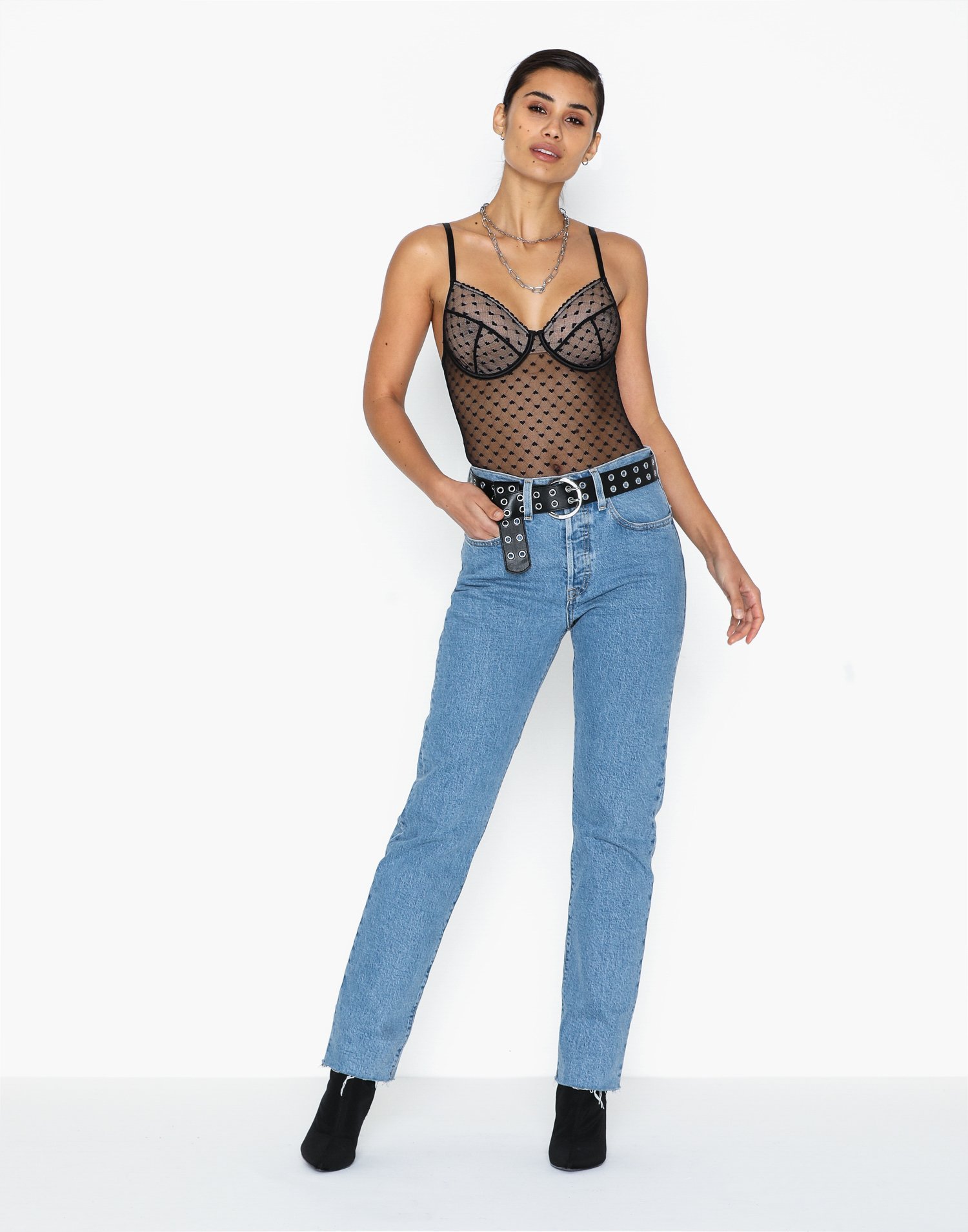 levis jeans crop