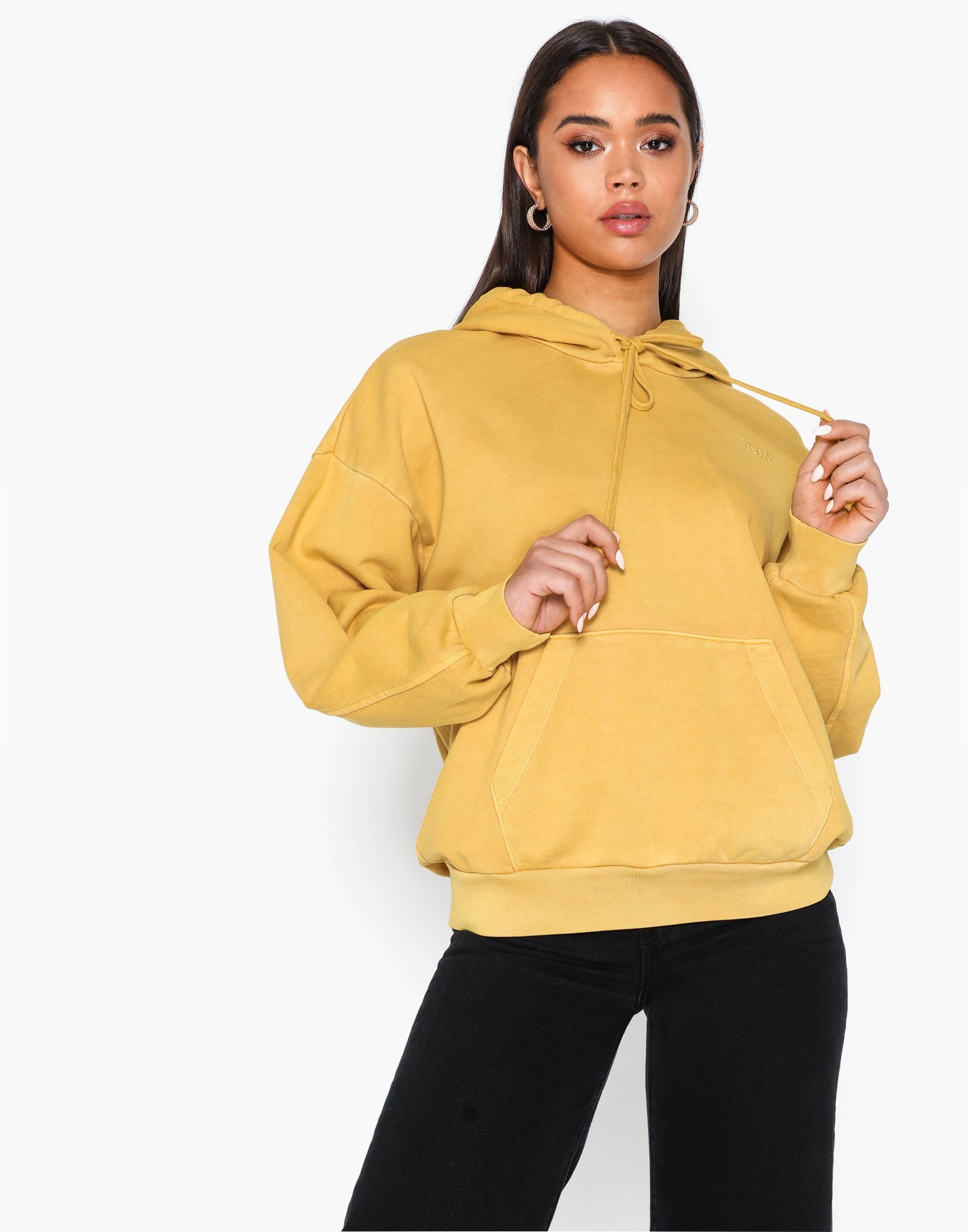 yellow levis jumper