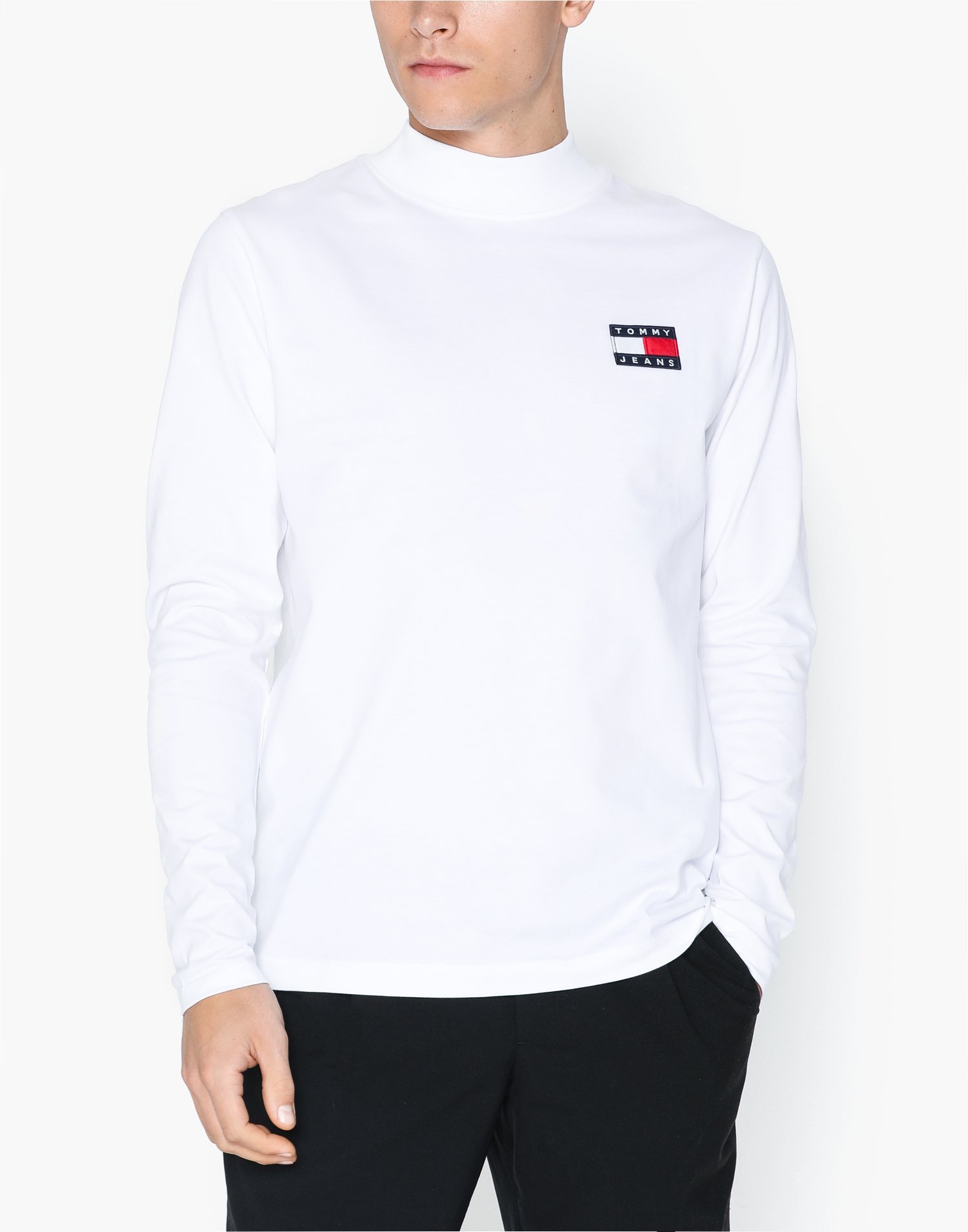 tommy jeans mock neck