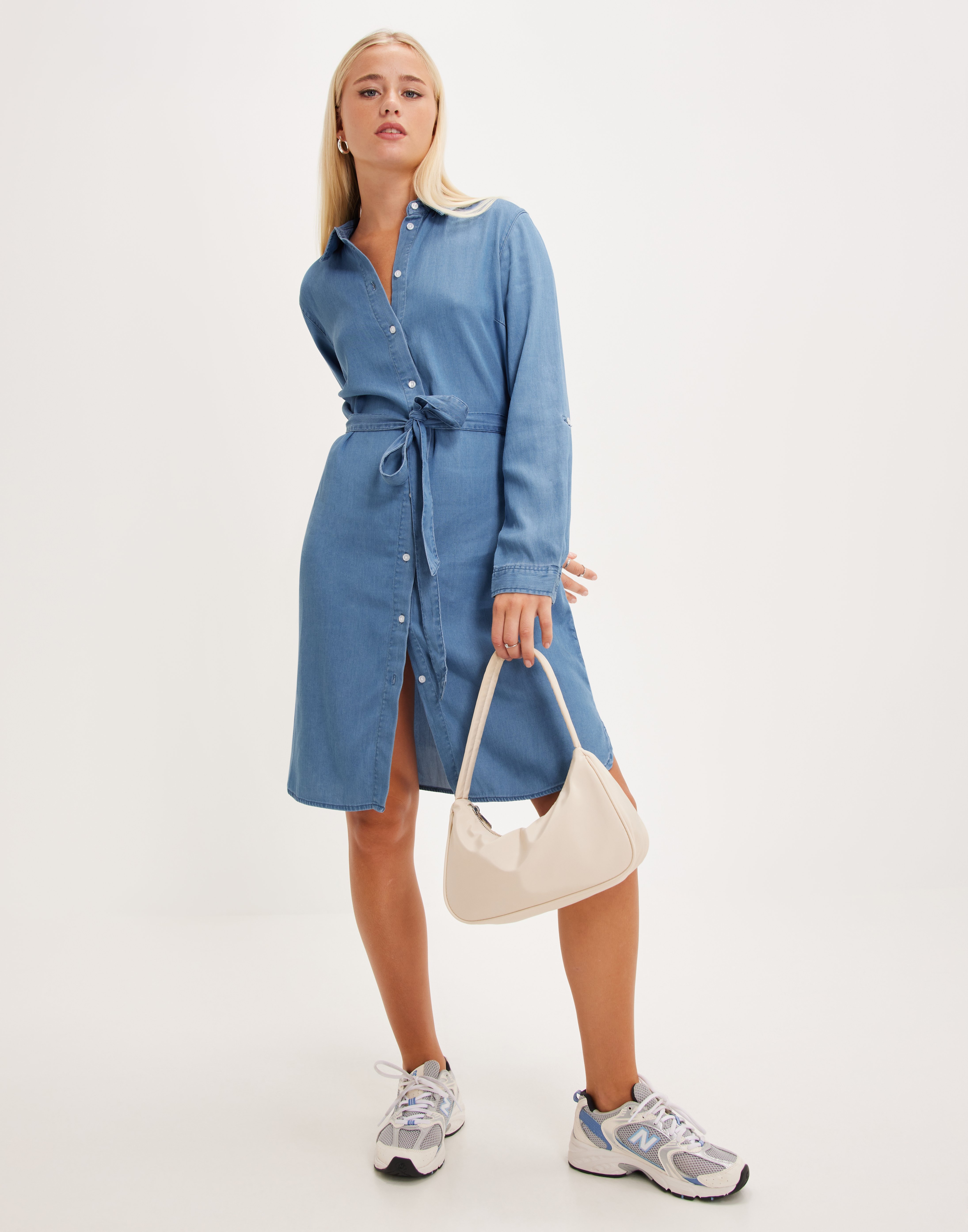 vila denim dress