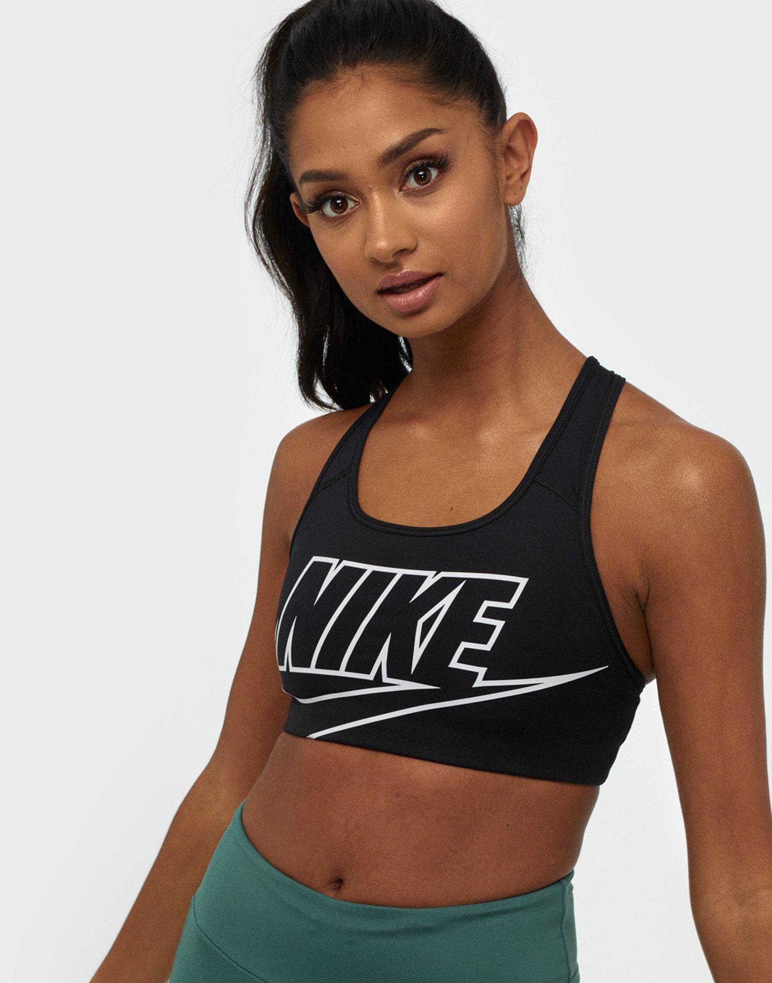 nike swoosh bra