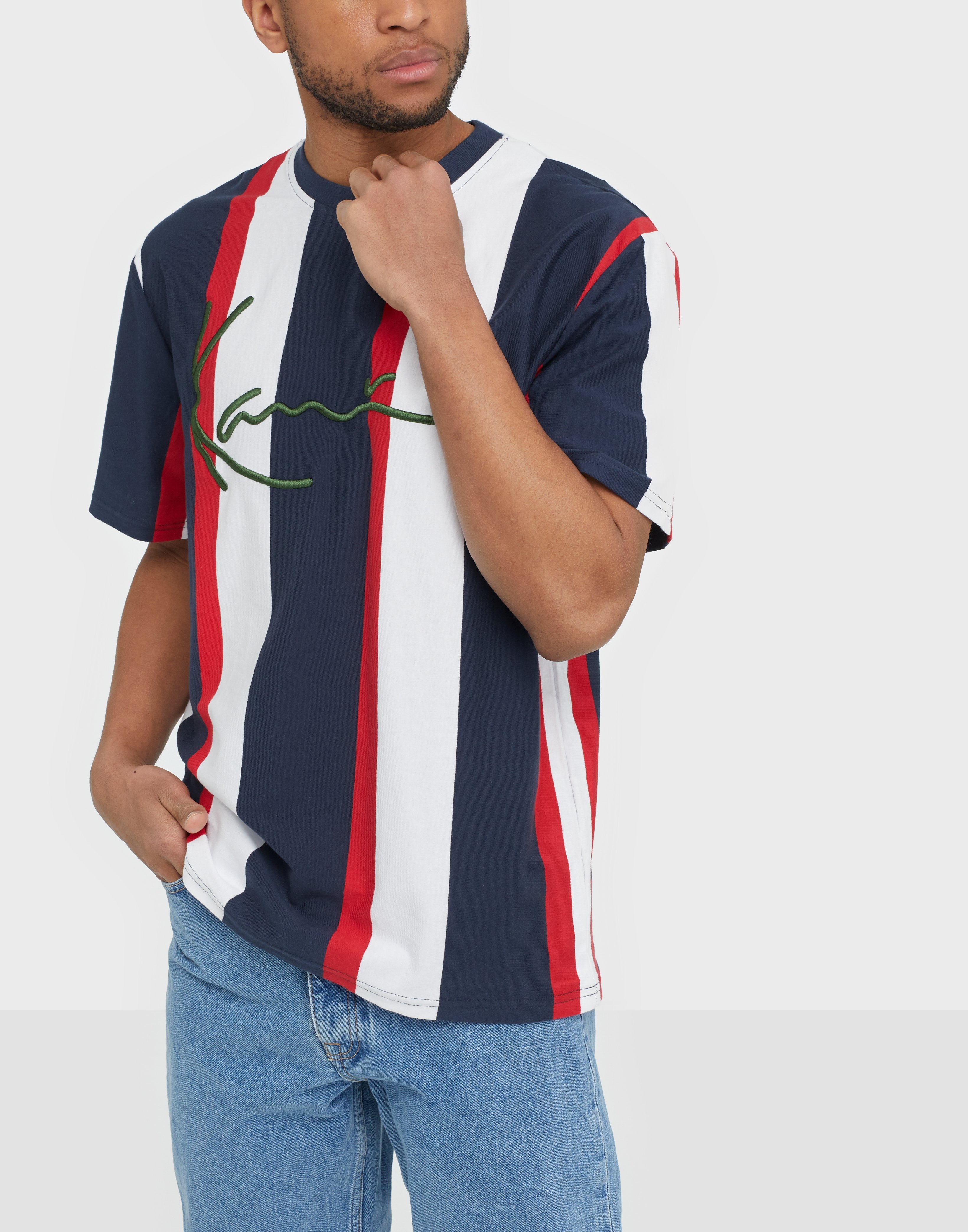 tommy hilfiger signature stripe tee