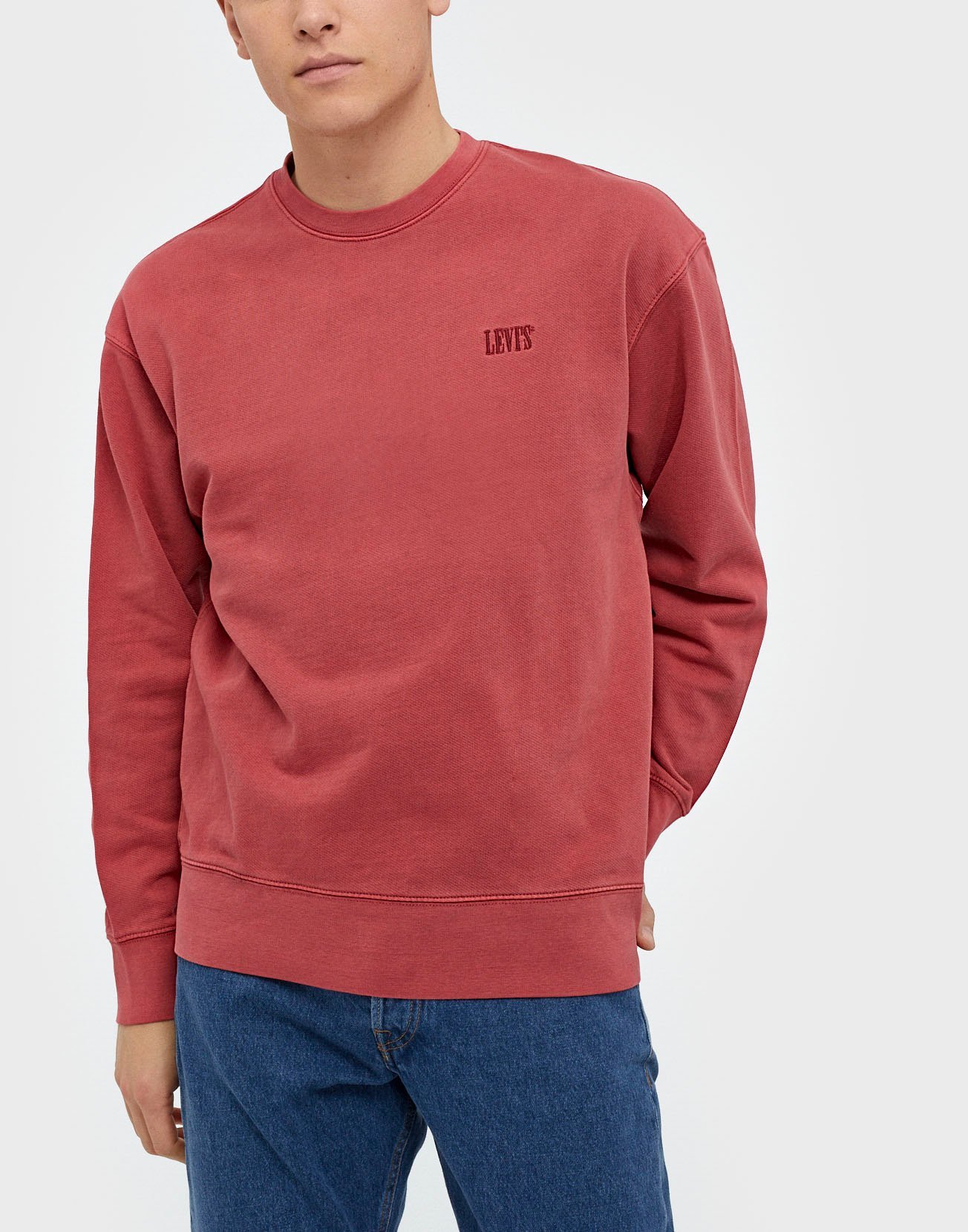 crewneck levis