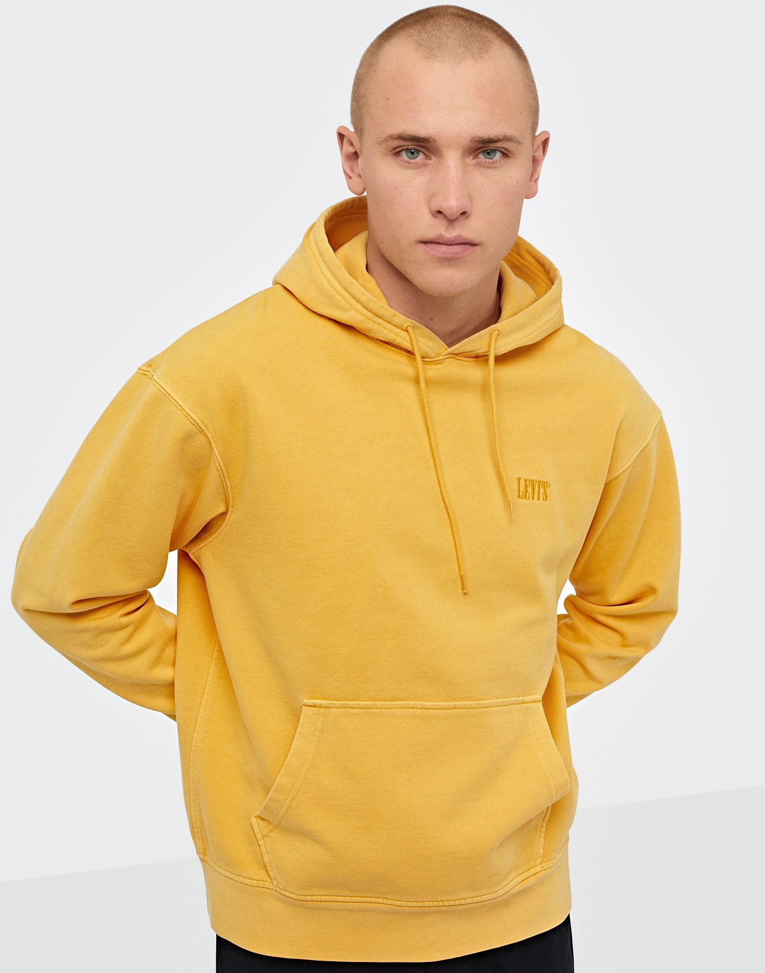 levis yellow hoodie