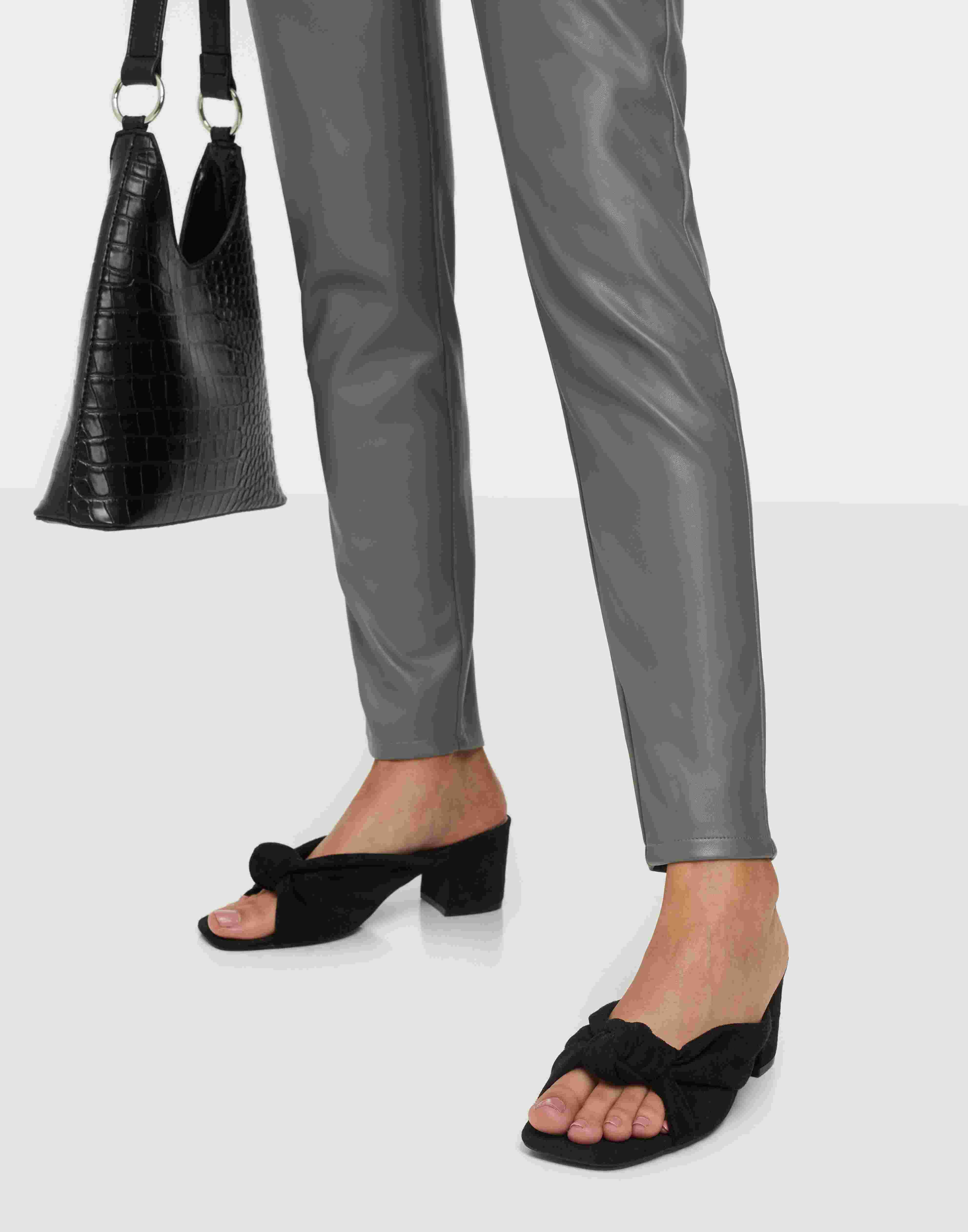 nly by nelly low block heel