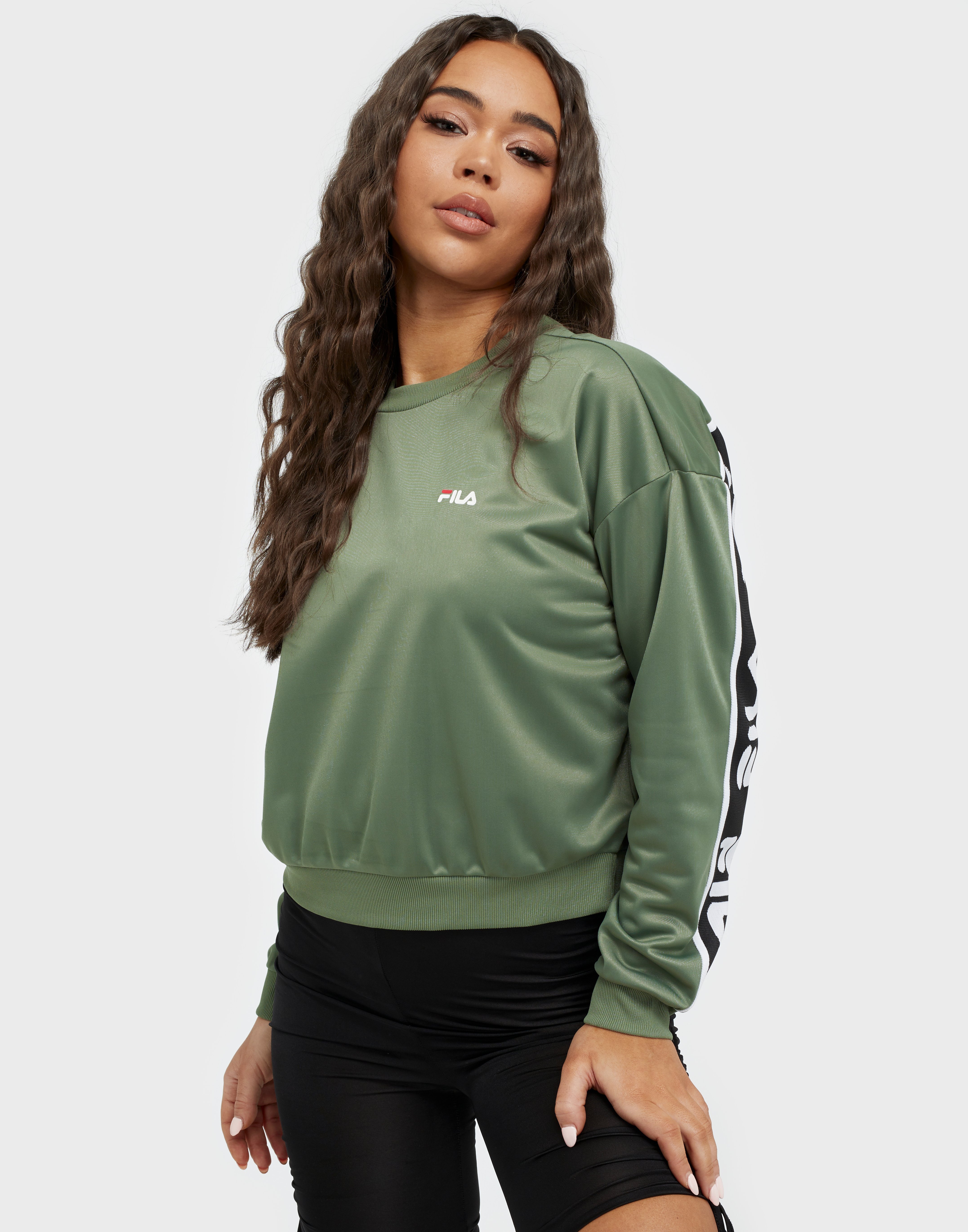 fila shirt womens green