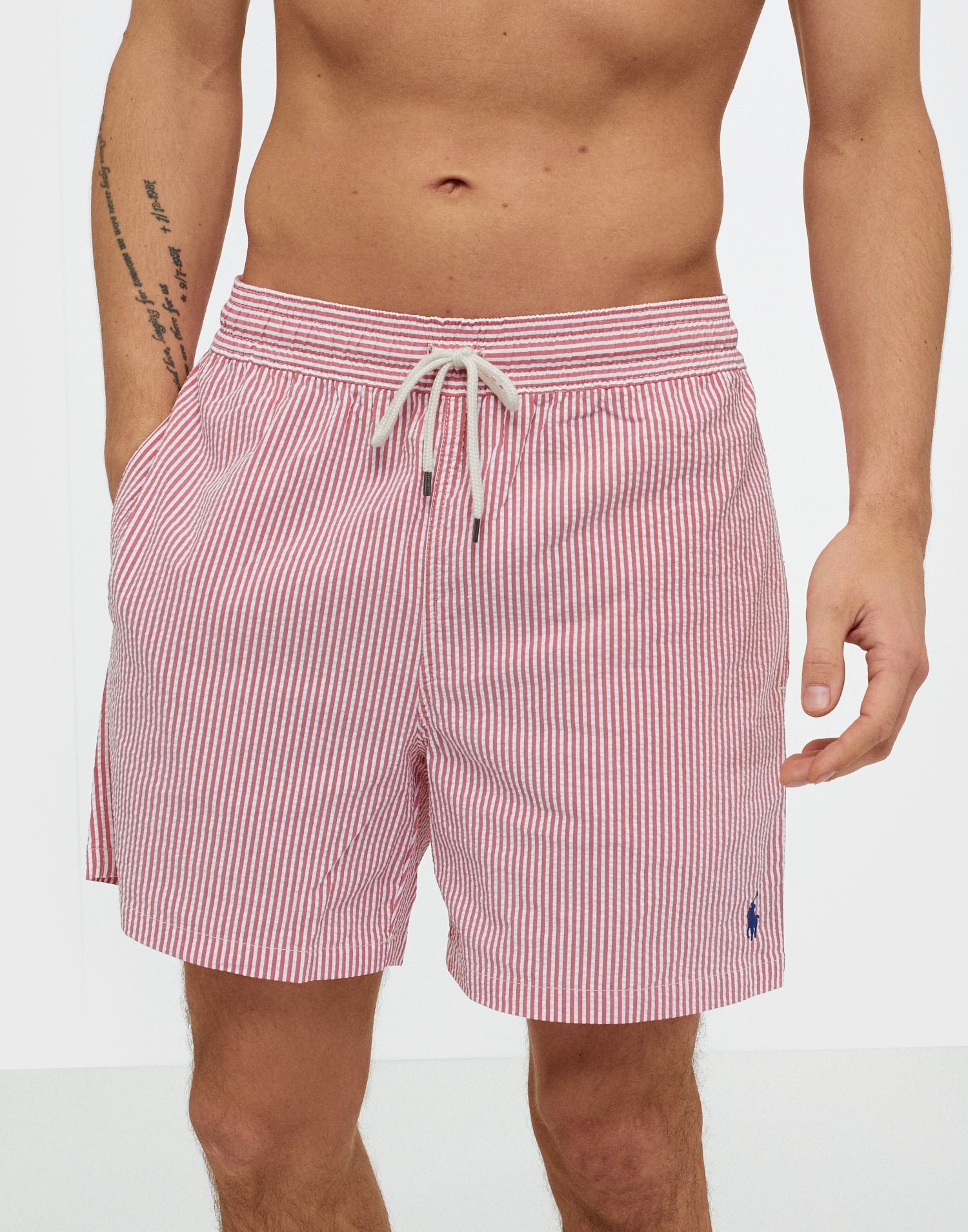 ralph lauren pink swim shorts