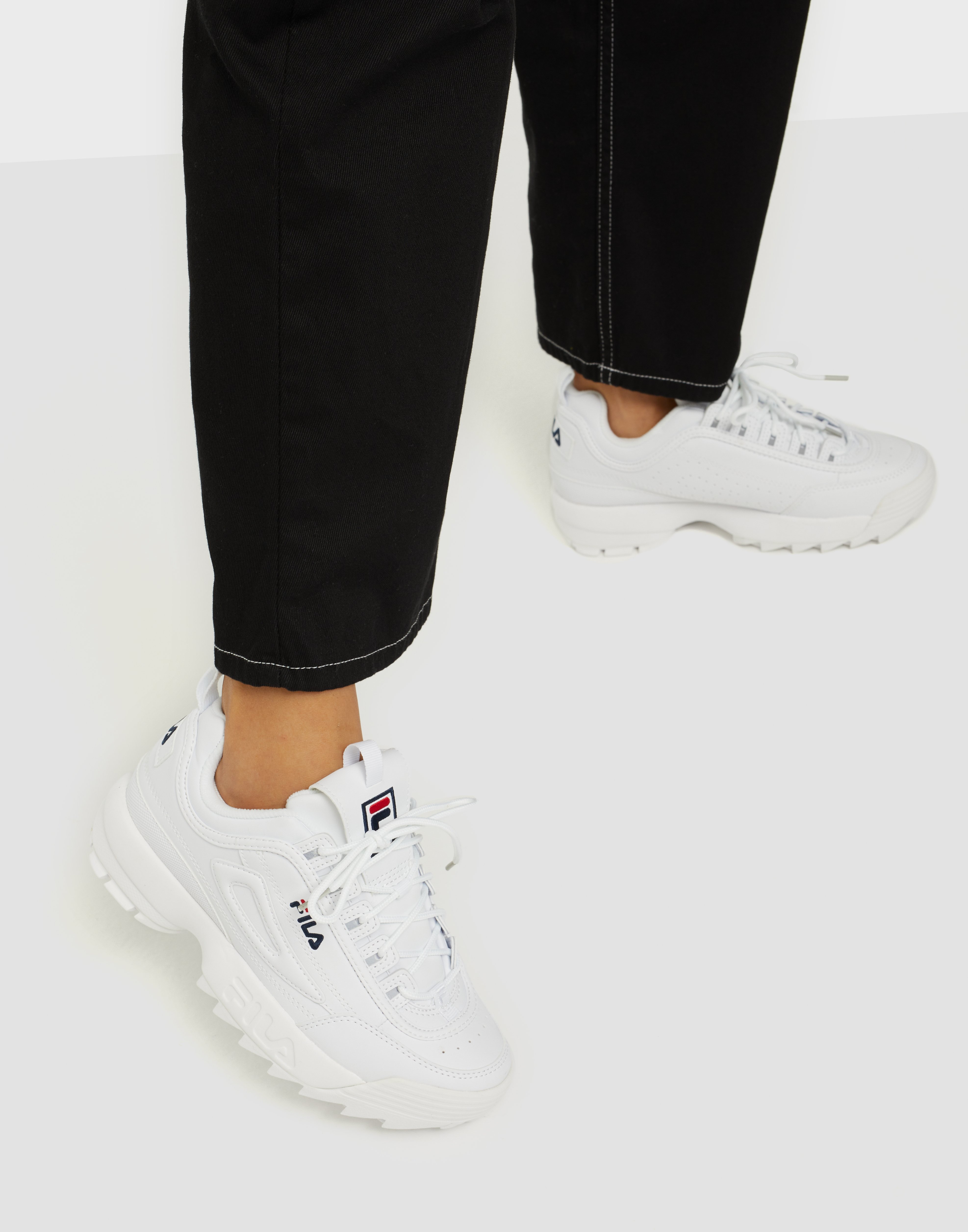 Fila Disruptor Trainers In White White