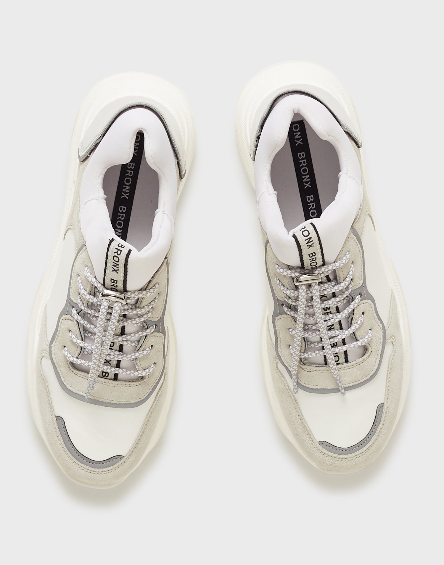 bronx white sneakers