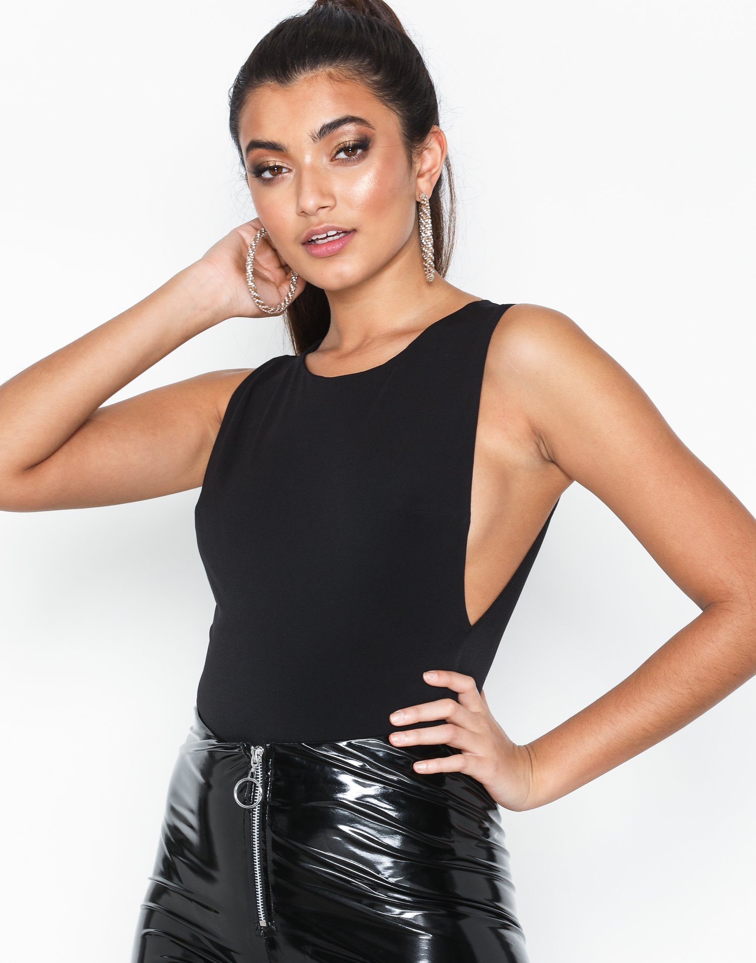 side boob bodysuit