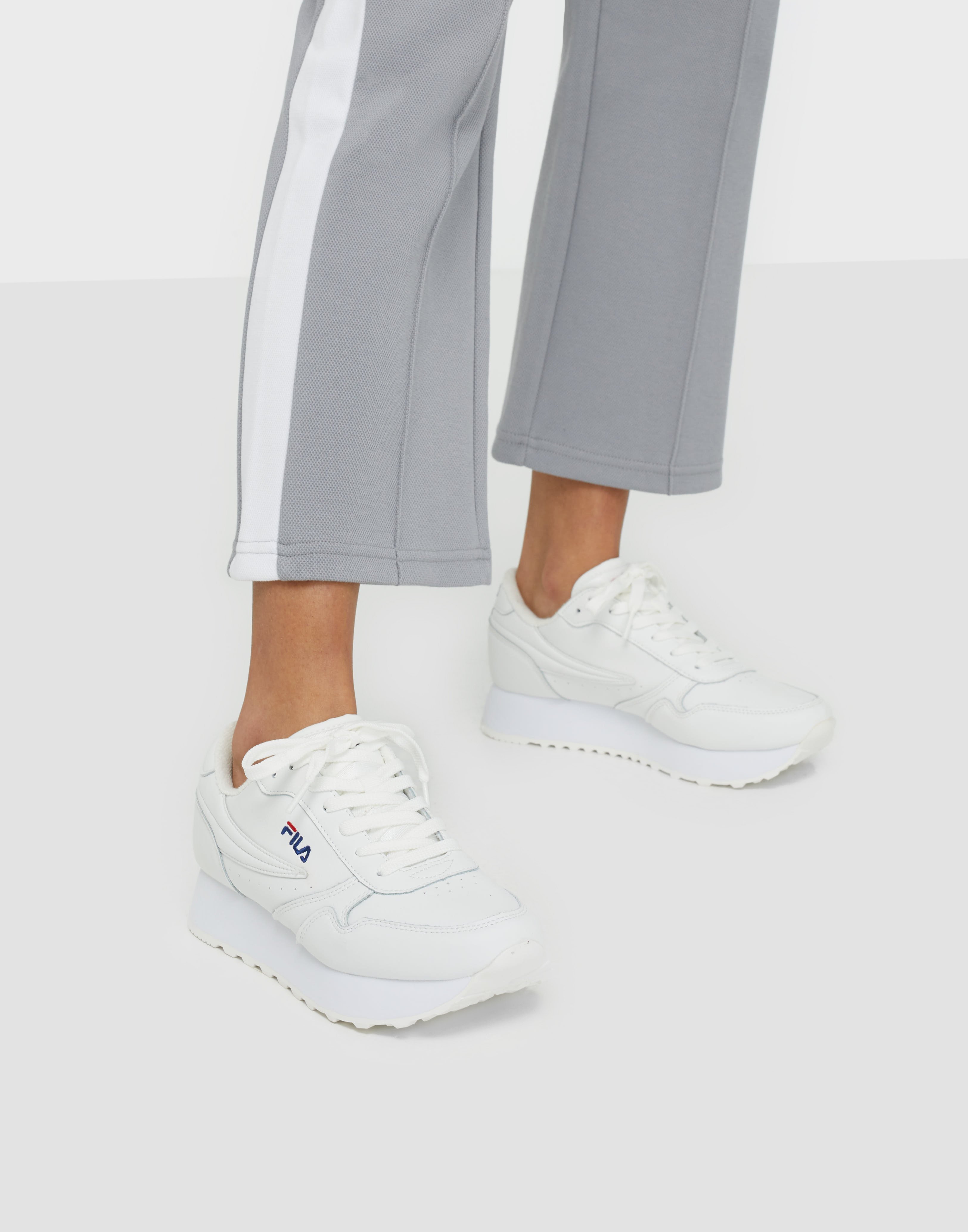 fila orbit zeppa trainers white