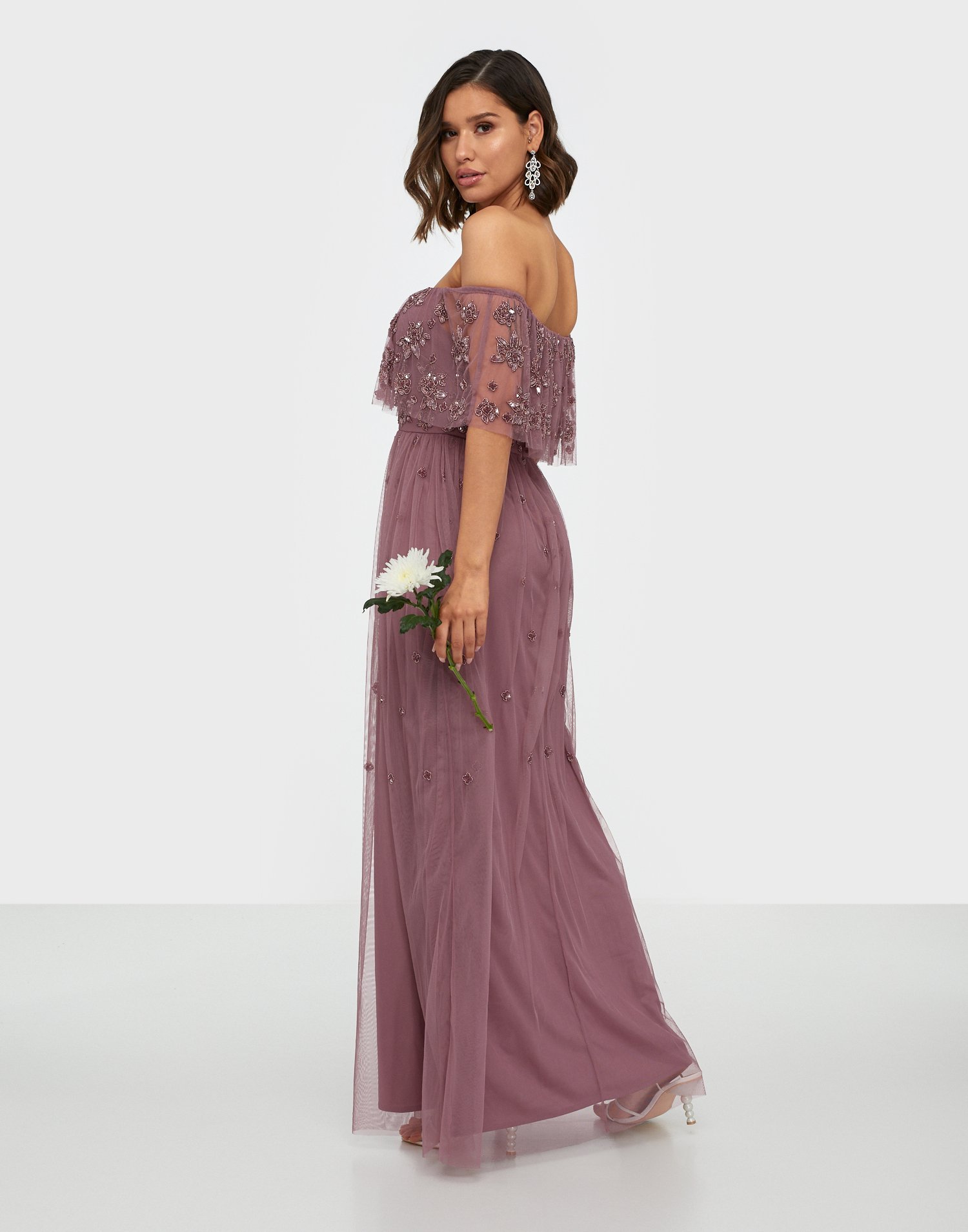 lipsy built up maxi dress