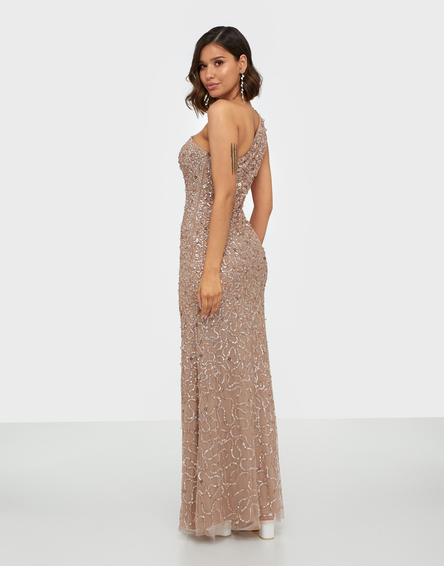 all over sequin maxi dress