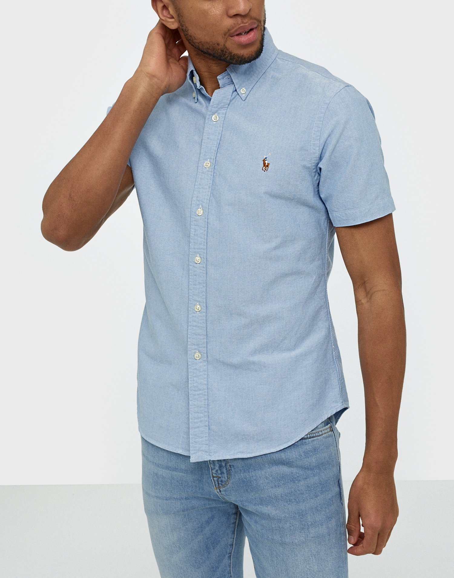 polo oxford shirt short sleeve