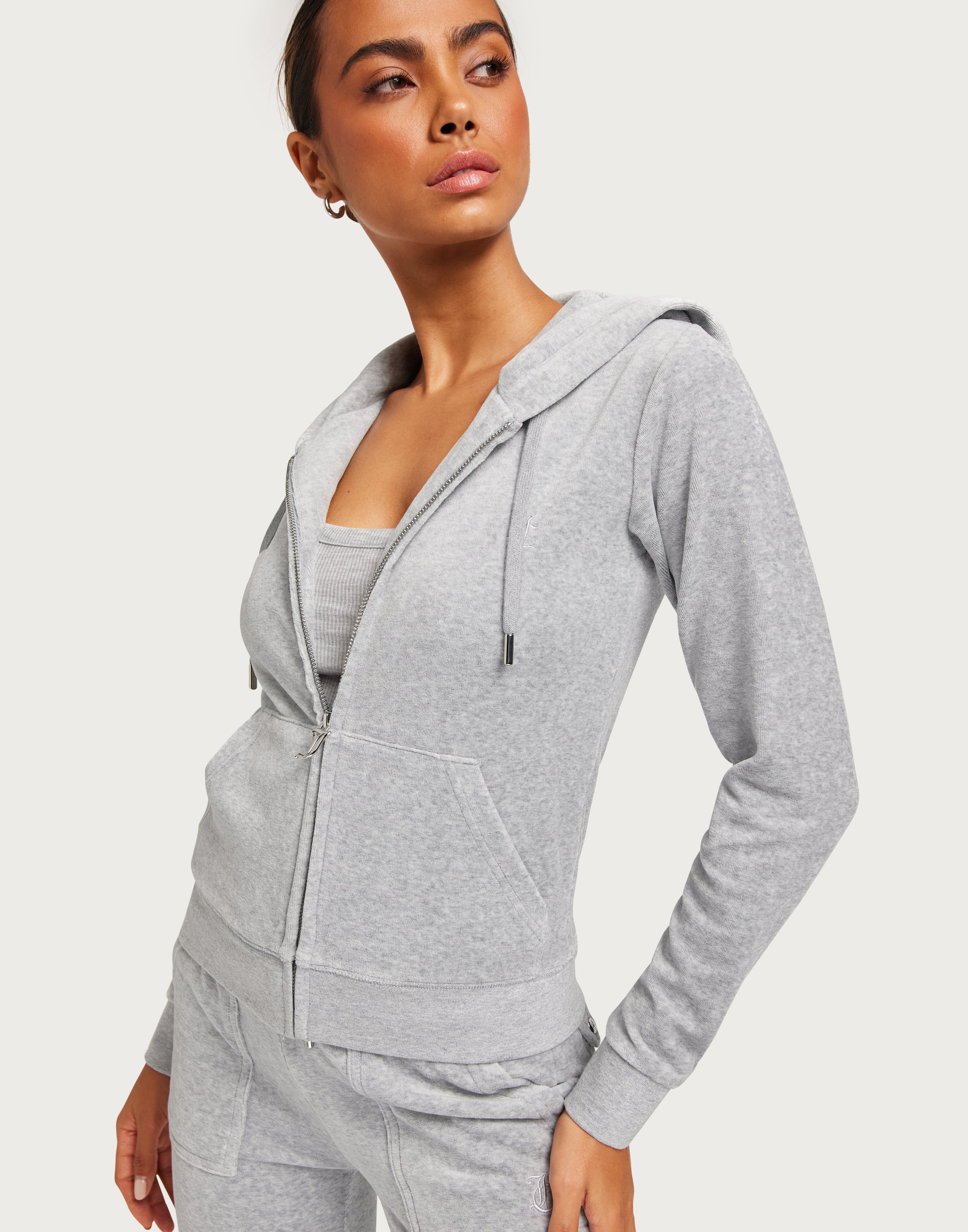 grey juicy couture hoodie