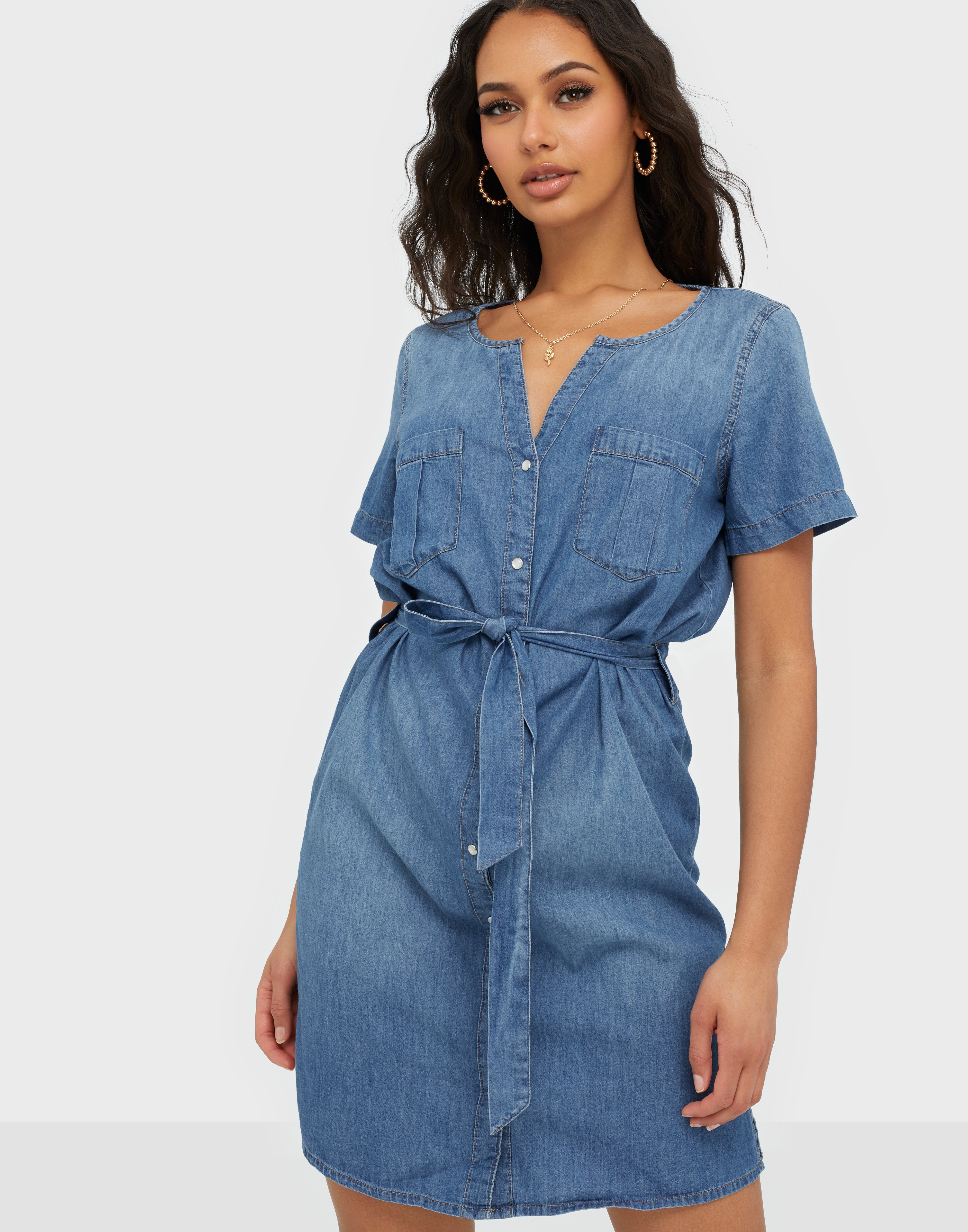 jacqueline de yong denim dress