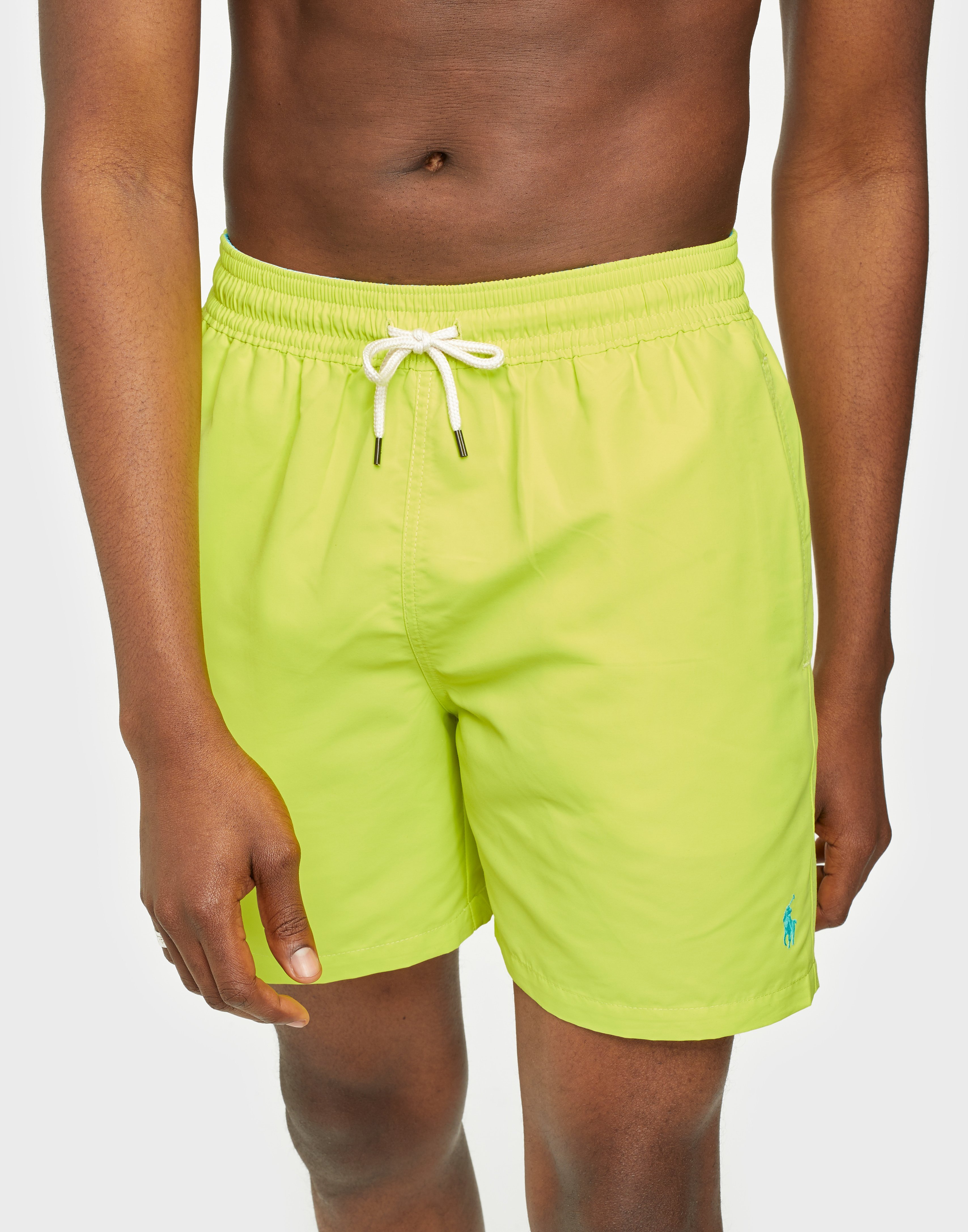 yellow polo swim trunks