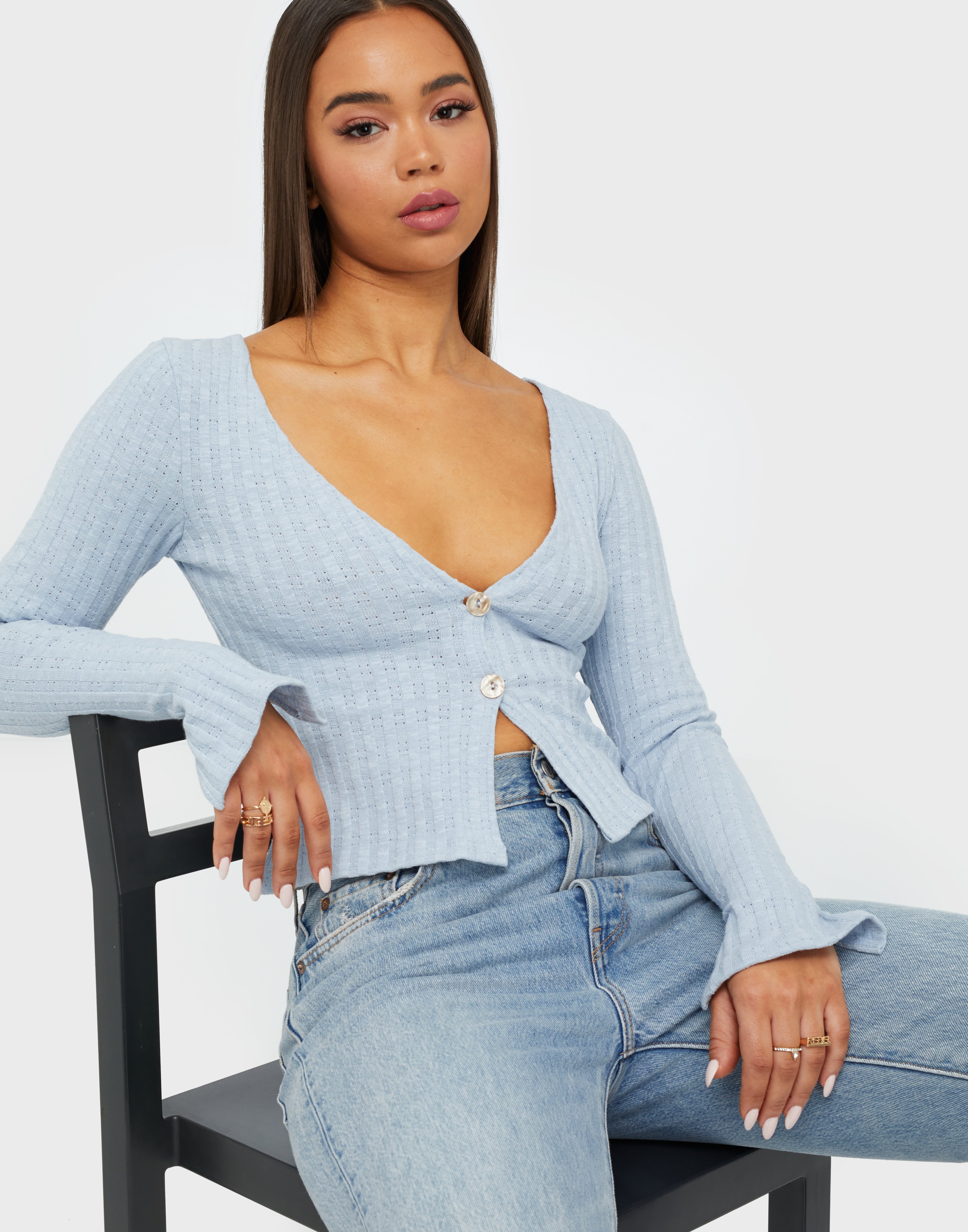 cardigan button down