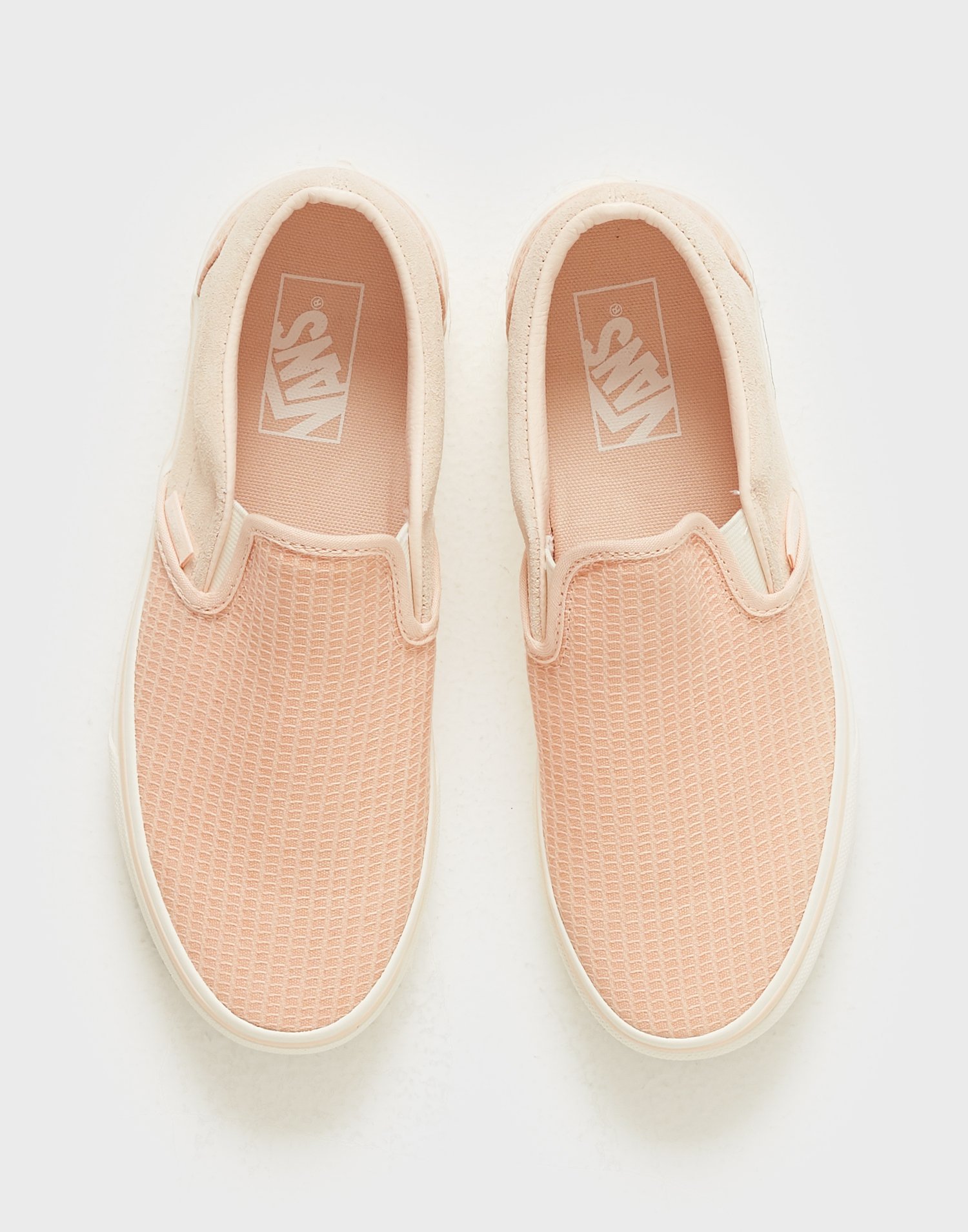 multi woven slip on vans