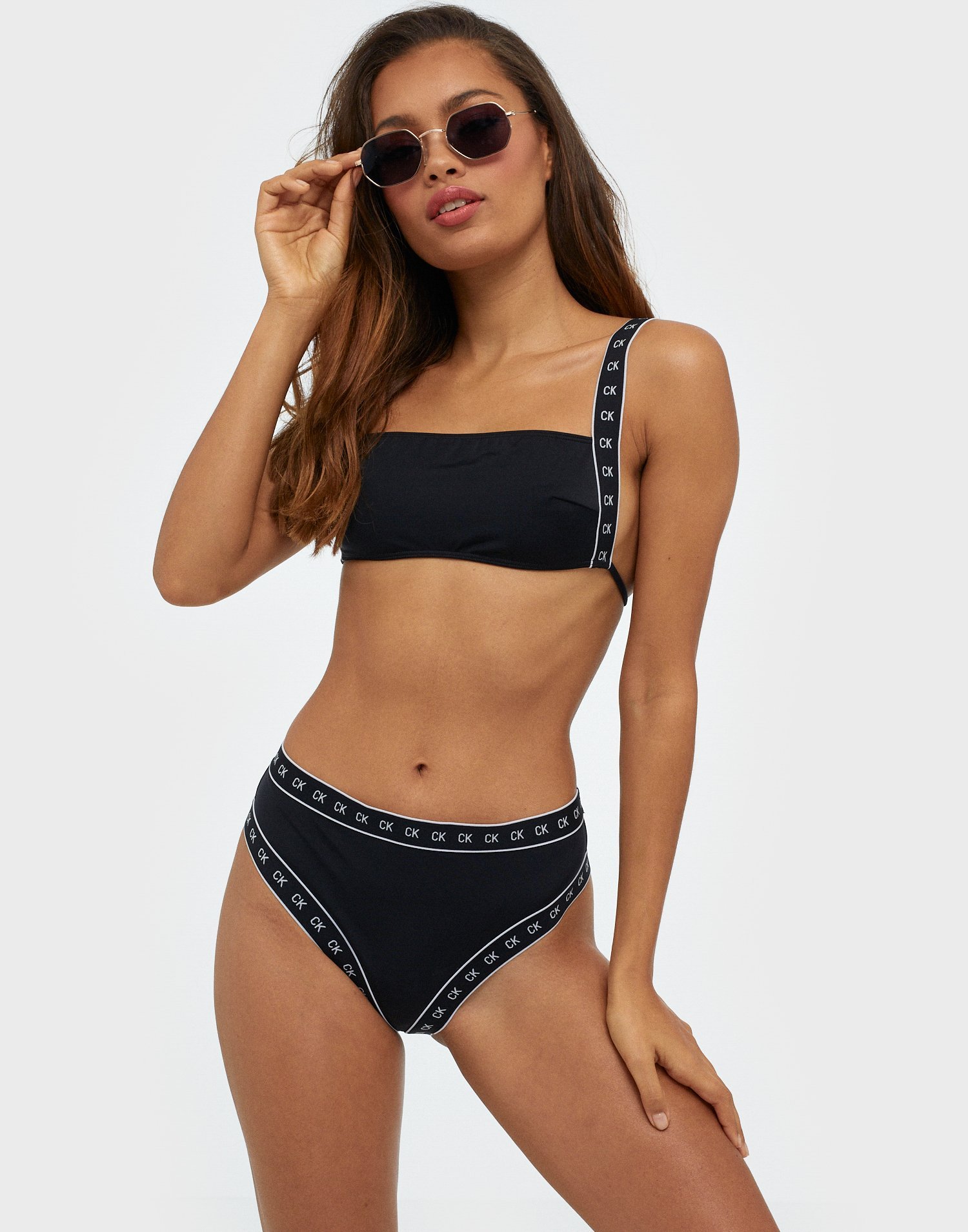 calvin klein high leg bikini