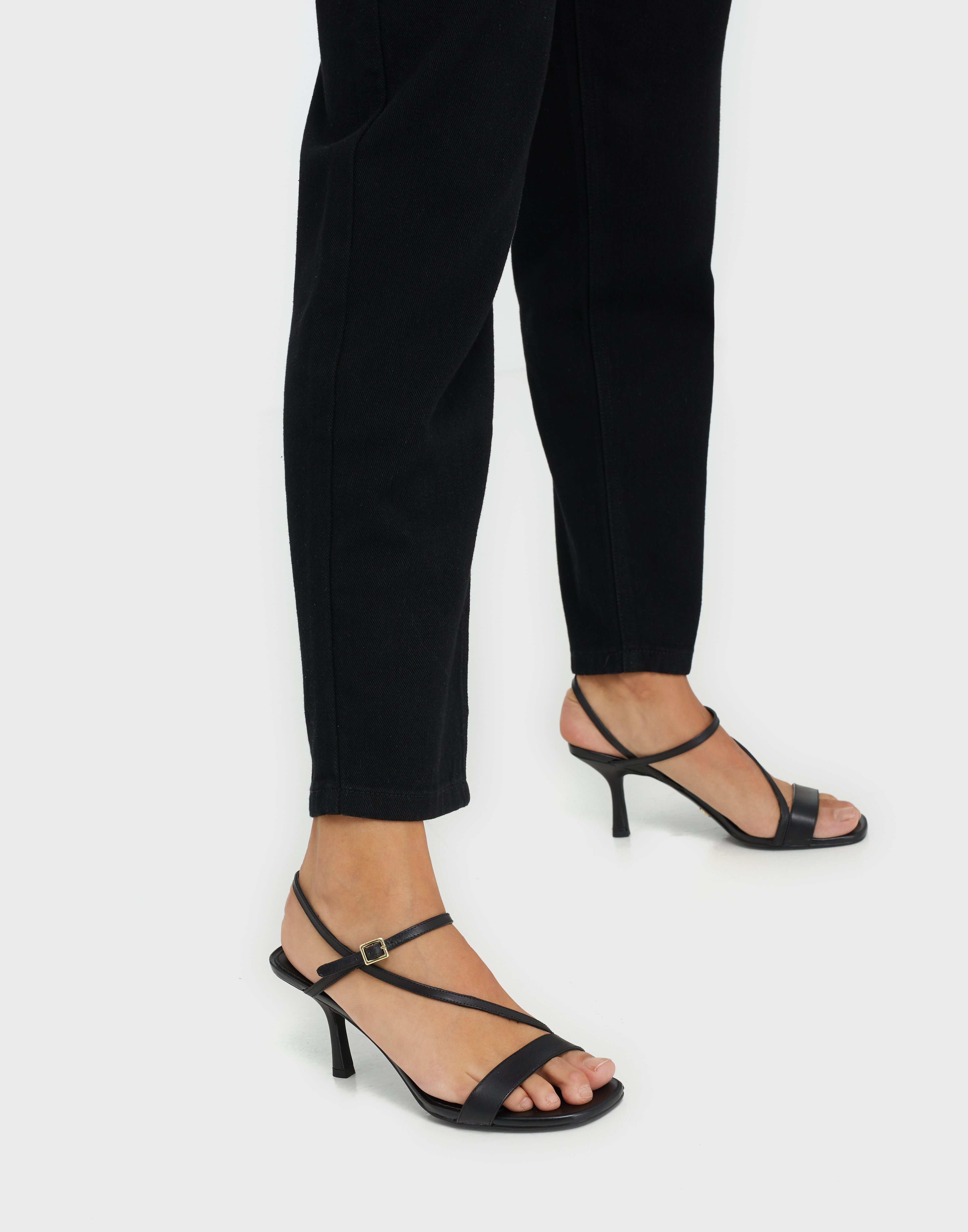 michael kors black high heel sandals