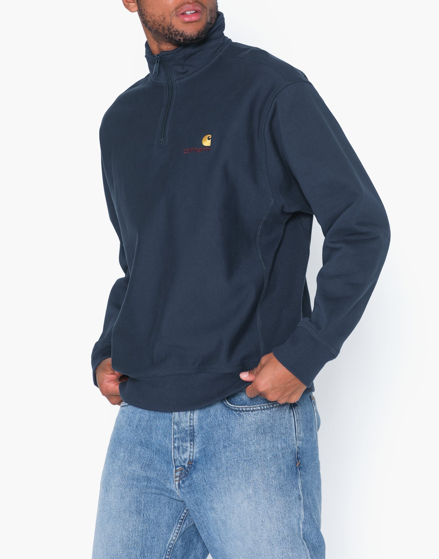 carhartt wip half zip