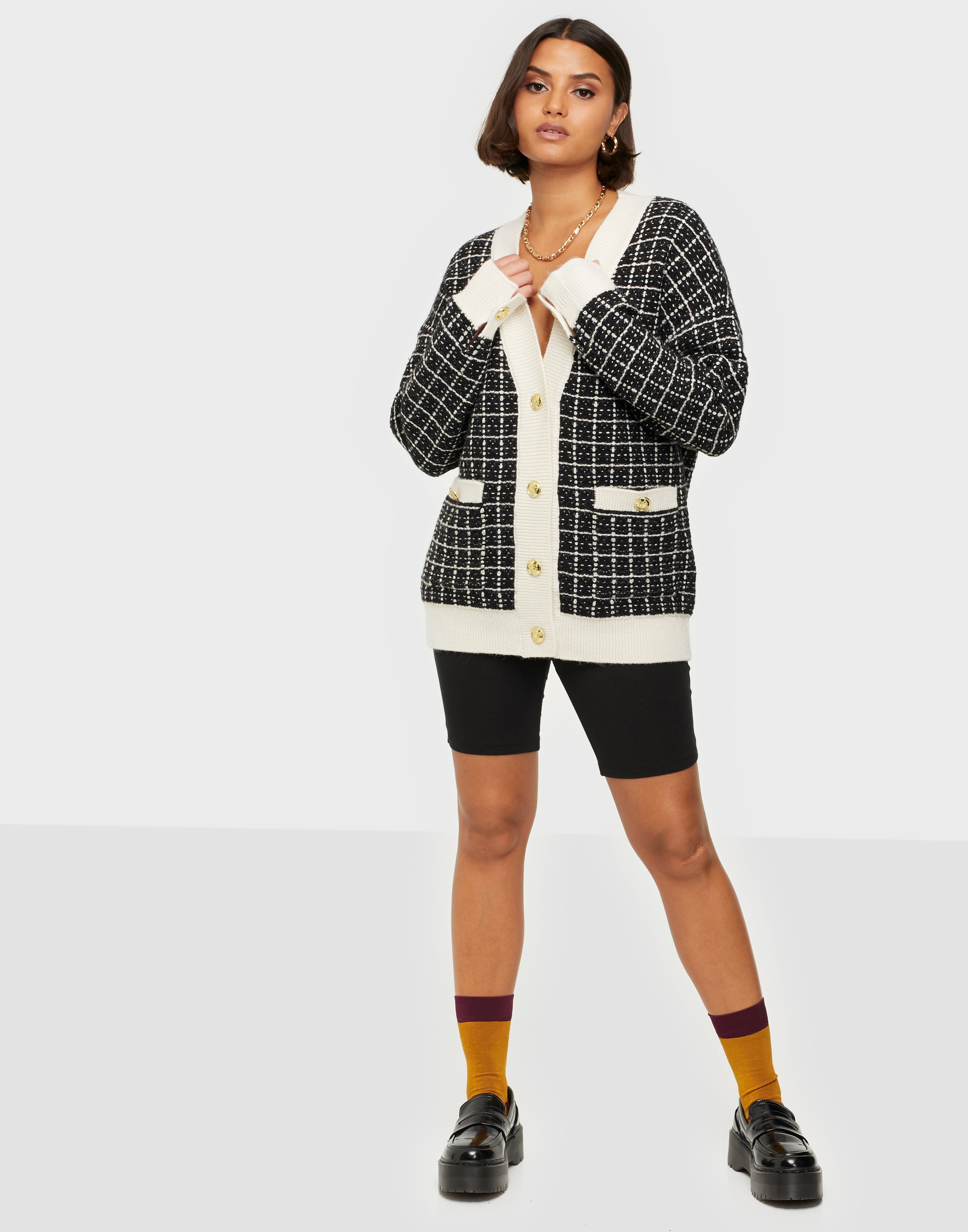 yas knitted cardigan