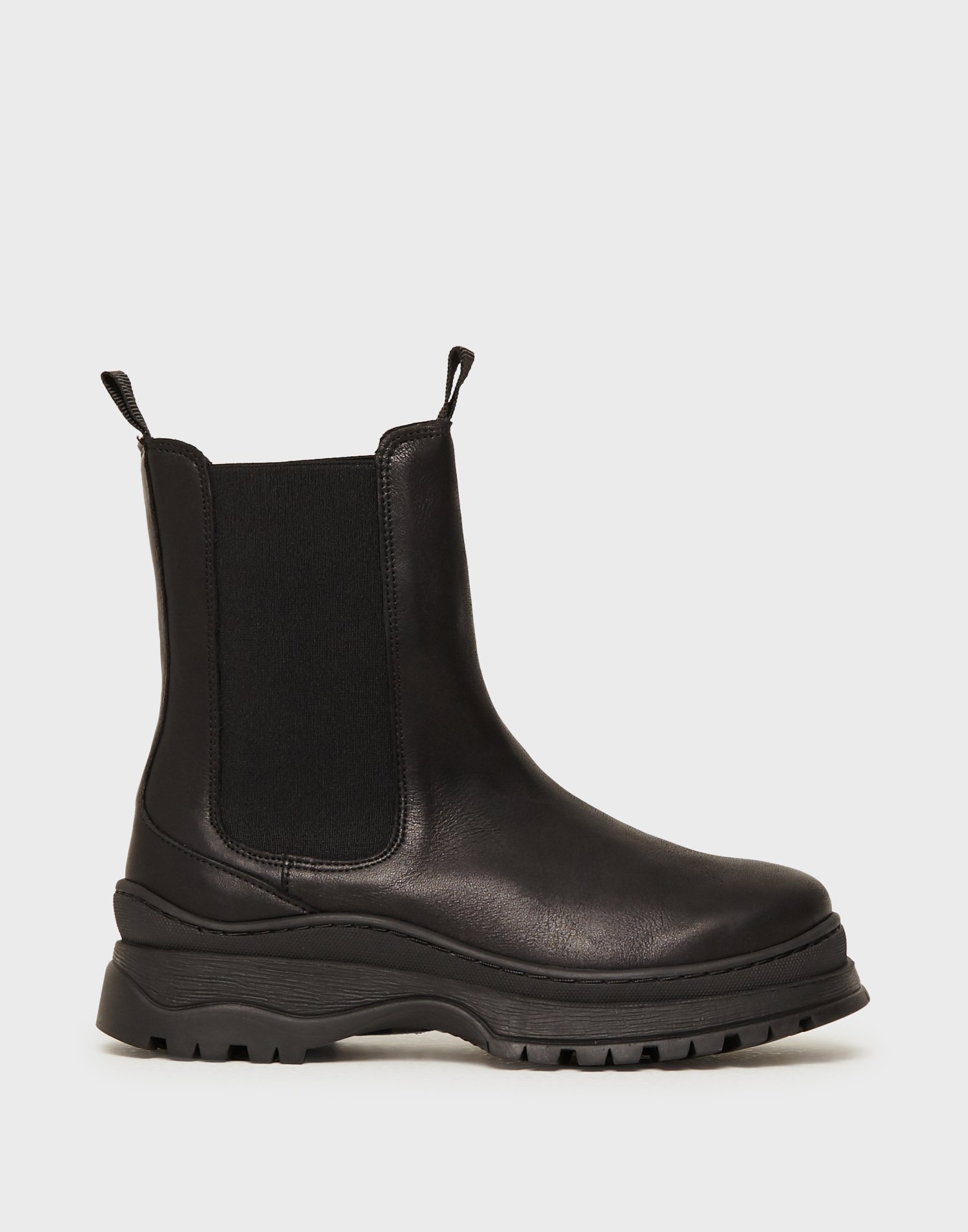 selected femme leather chelsea boots