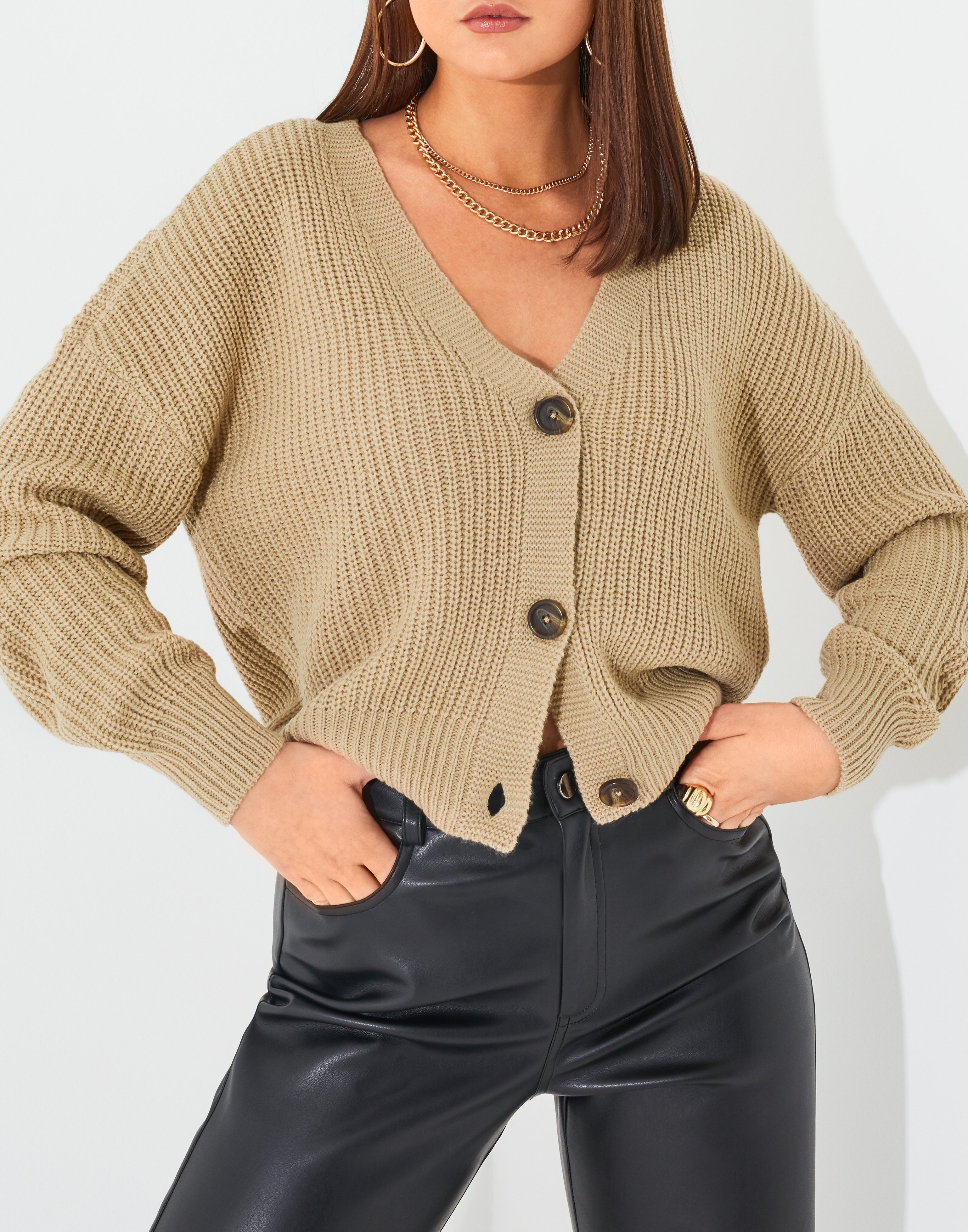 vero moda v neck cardigan