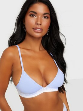 Calvin Klein Underwear Unlined Triangle Bandeau & Soft-Bra