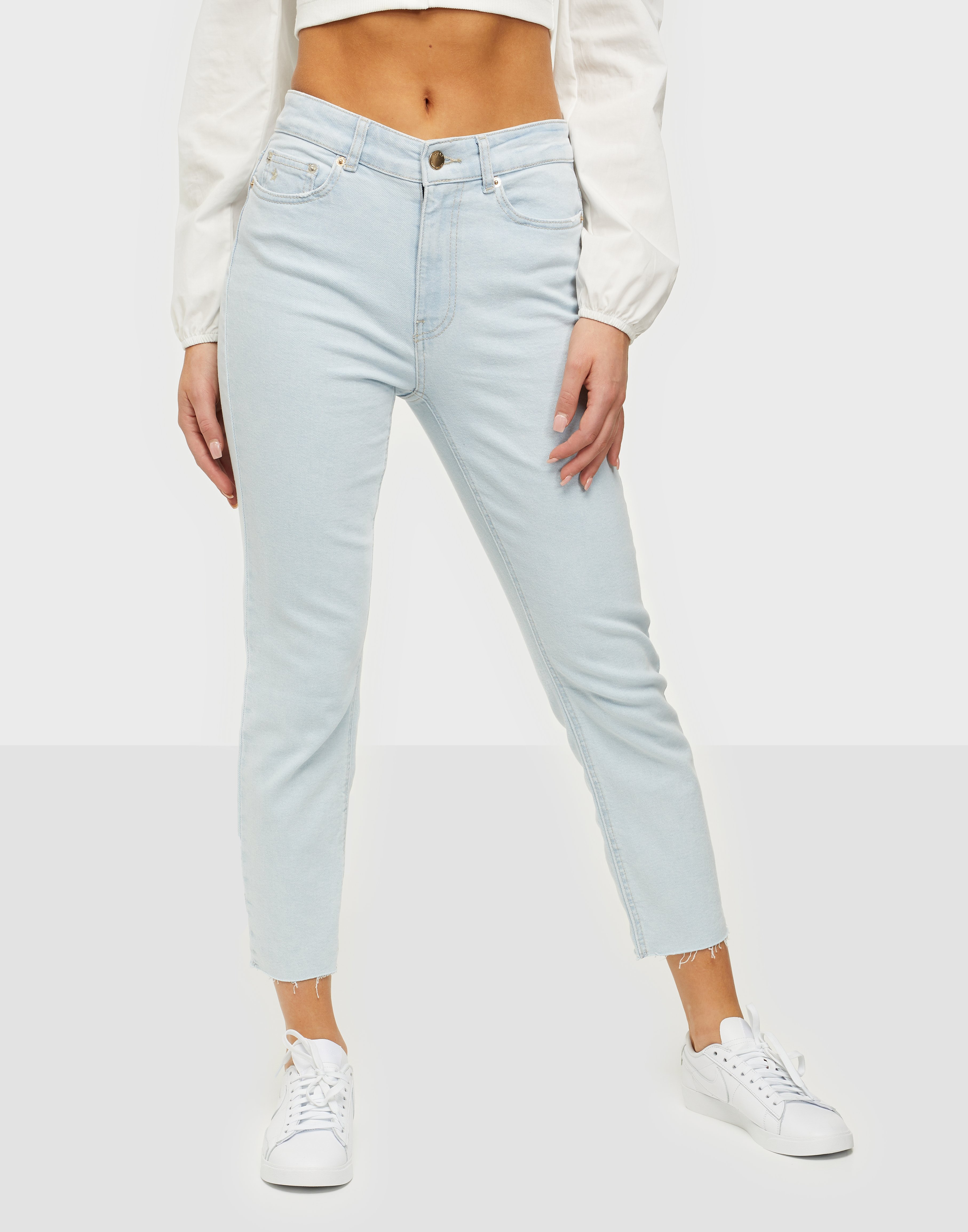 onlemily hw cropped ankle straight fit jeans