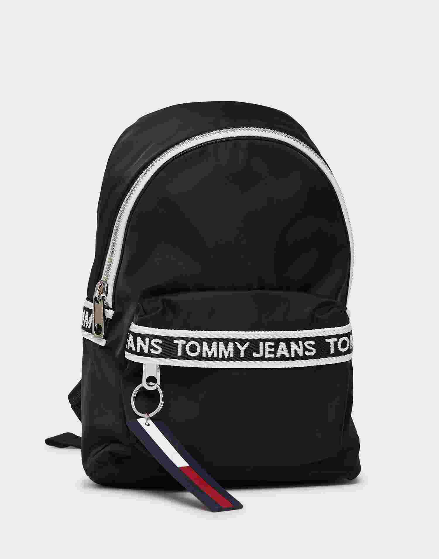 Tjw Mini Logo Tape Backpack Nyln Black Nelly Com