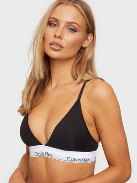 Calvin Klein Underwear LL Triangle Bandeau & Soft-Bra Black