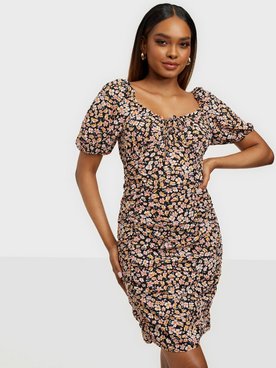 Only Onlclaire L//S Short Dress Wvn Vestito Donna