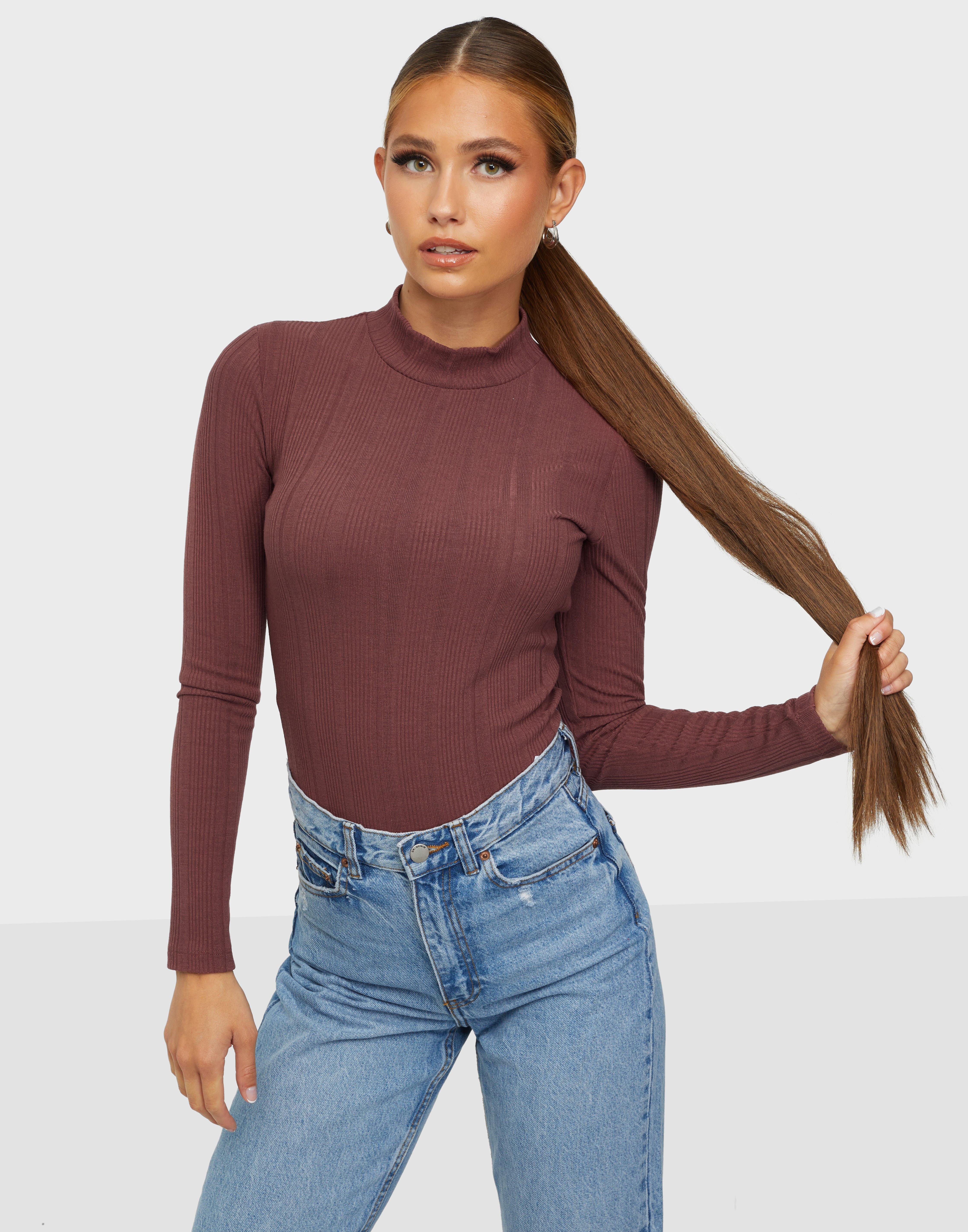 ribbed top outfit