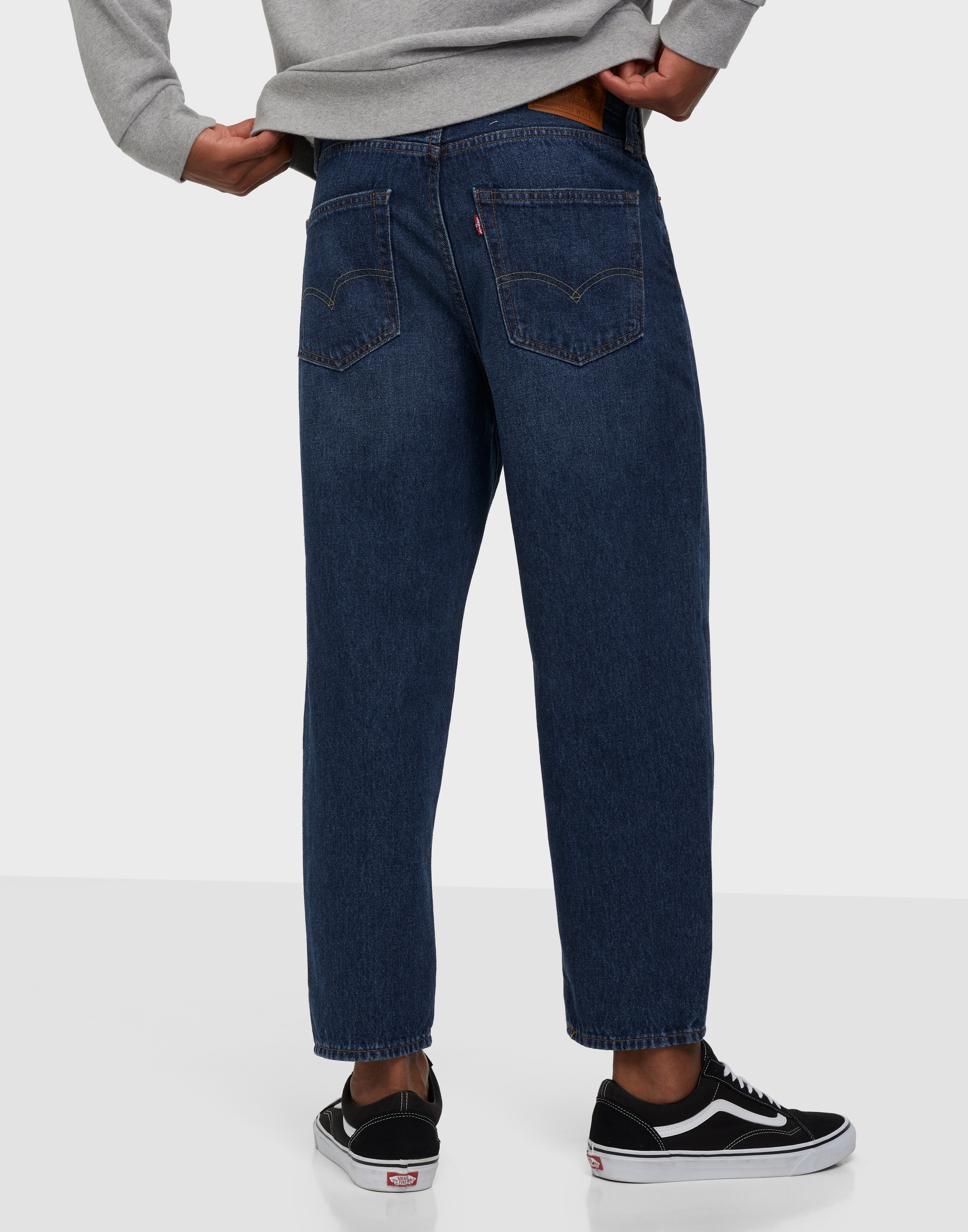 Shop Levi's STAY LOOSE TAPERED CROP THE CA - Indigo 