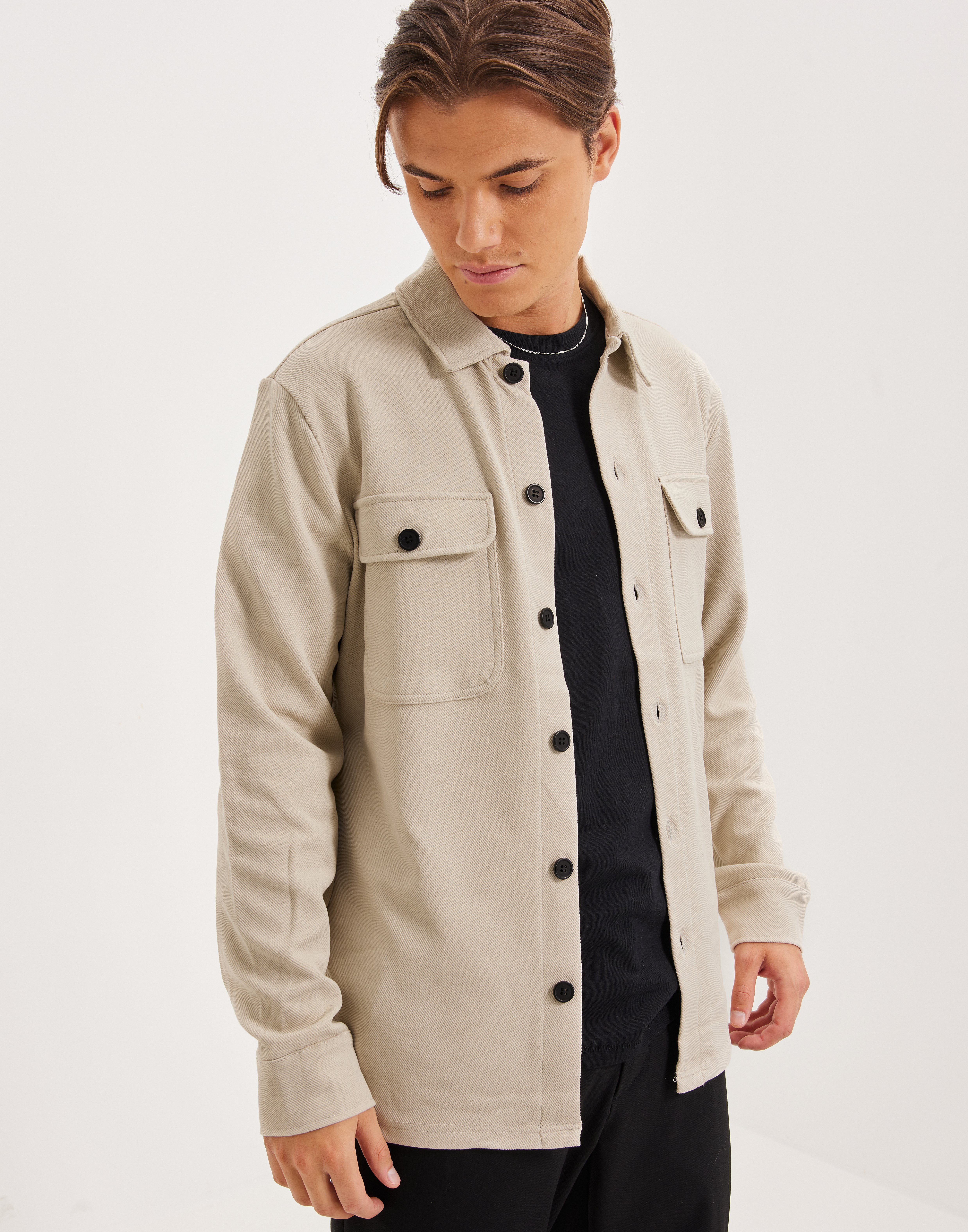 Only & Sons Onsnewkodyl Overshirt Sweat Skjorter Pelican