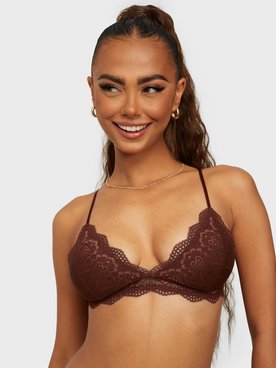 Samsøe Samsøe Marilyn padded bra 7092 Bandeau & Soft-Bra Brick