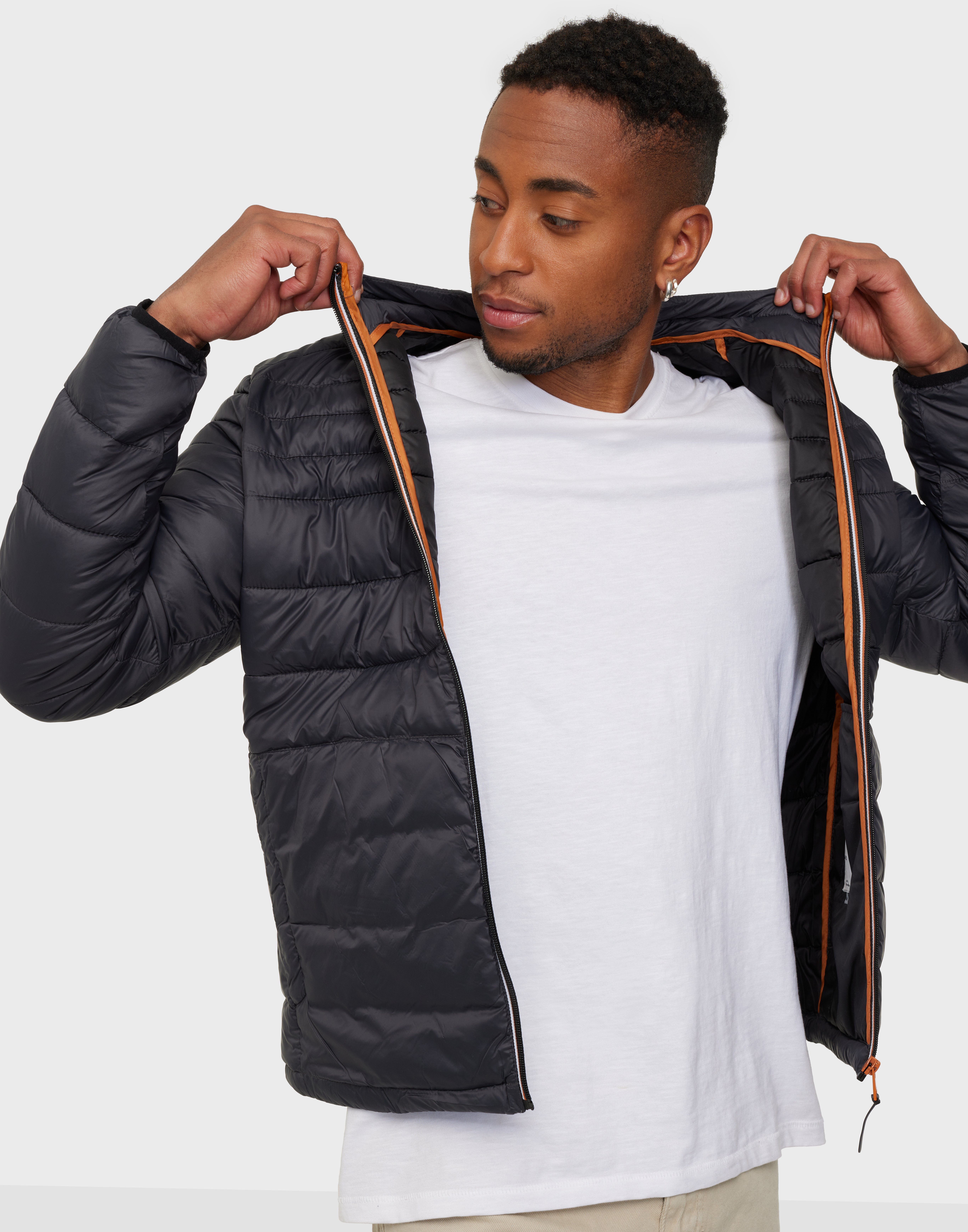 Jack   Jones Abrigo De Plumas  Jjeace