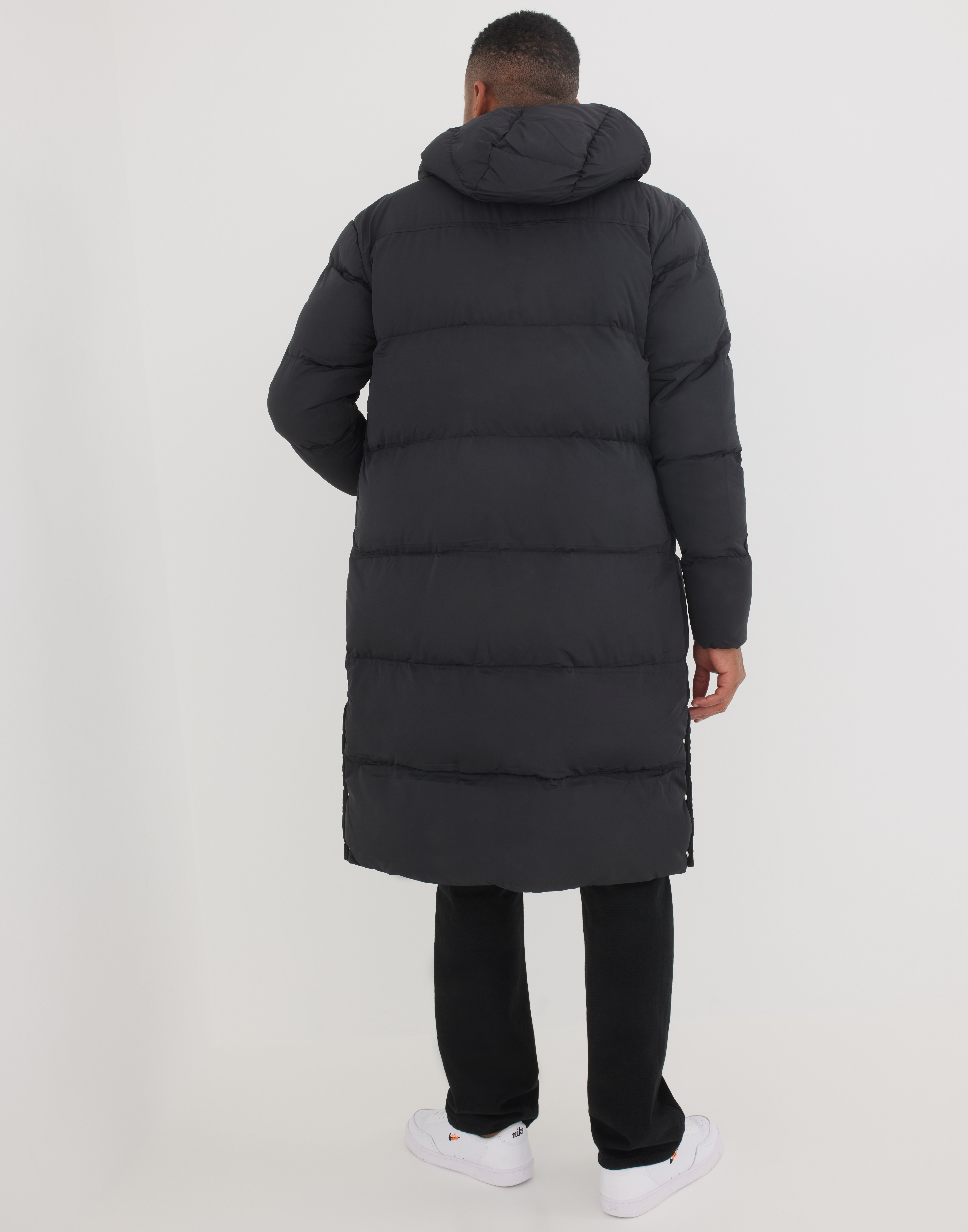 longline duvet coat mens