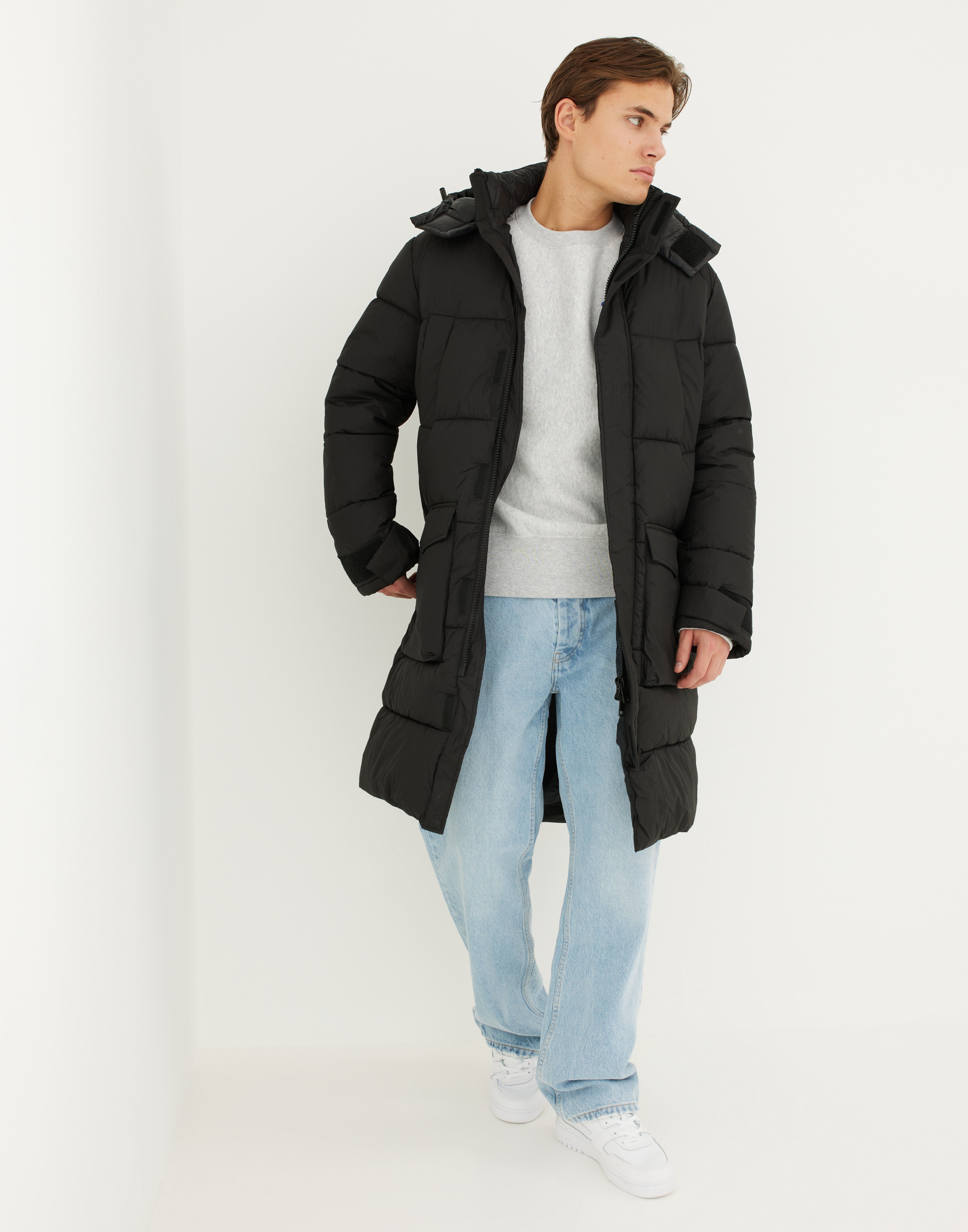 jack and jones long puffer