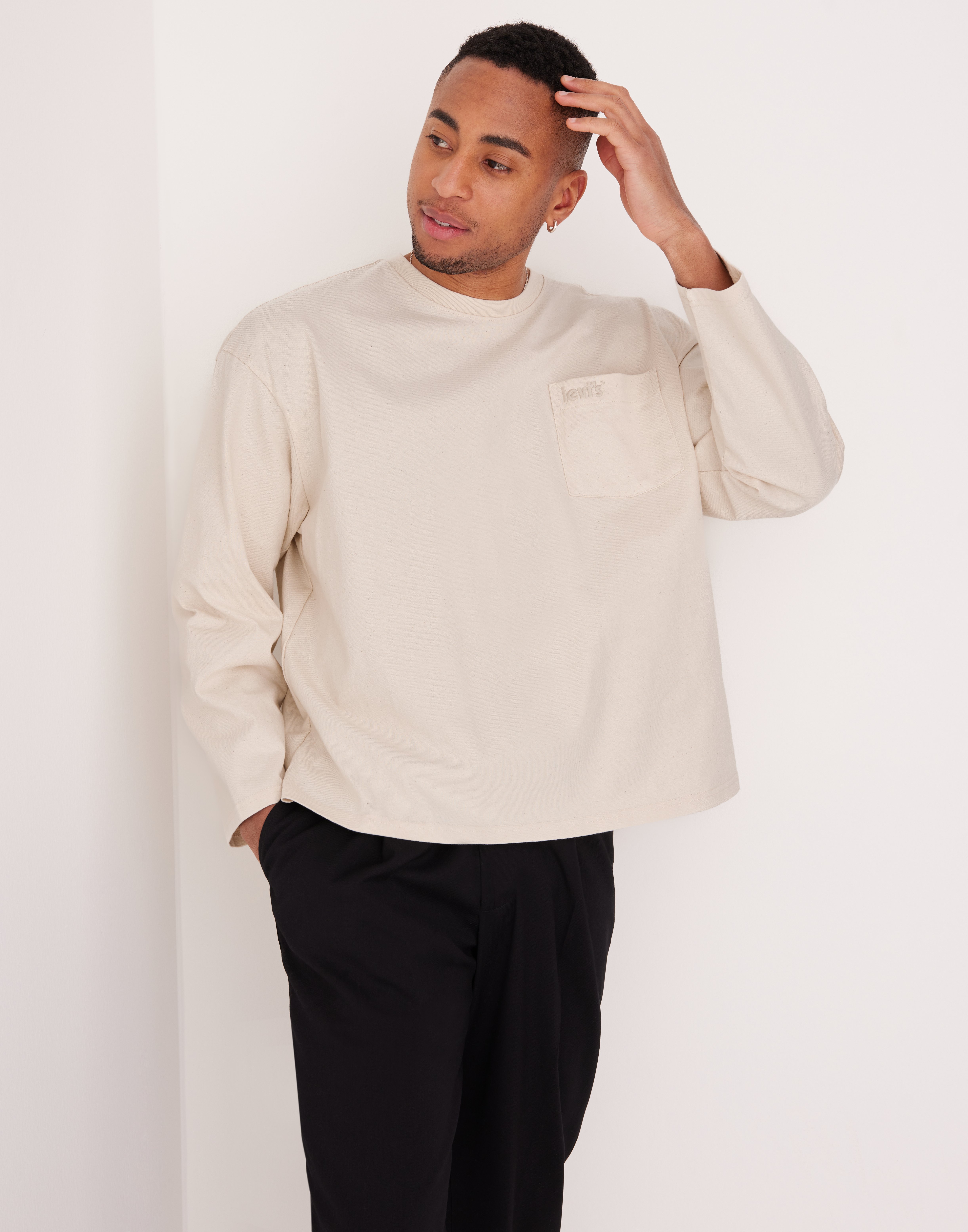 Levi's Red Tab Vintage Tee Mineral Bl Trøjer Black